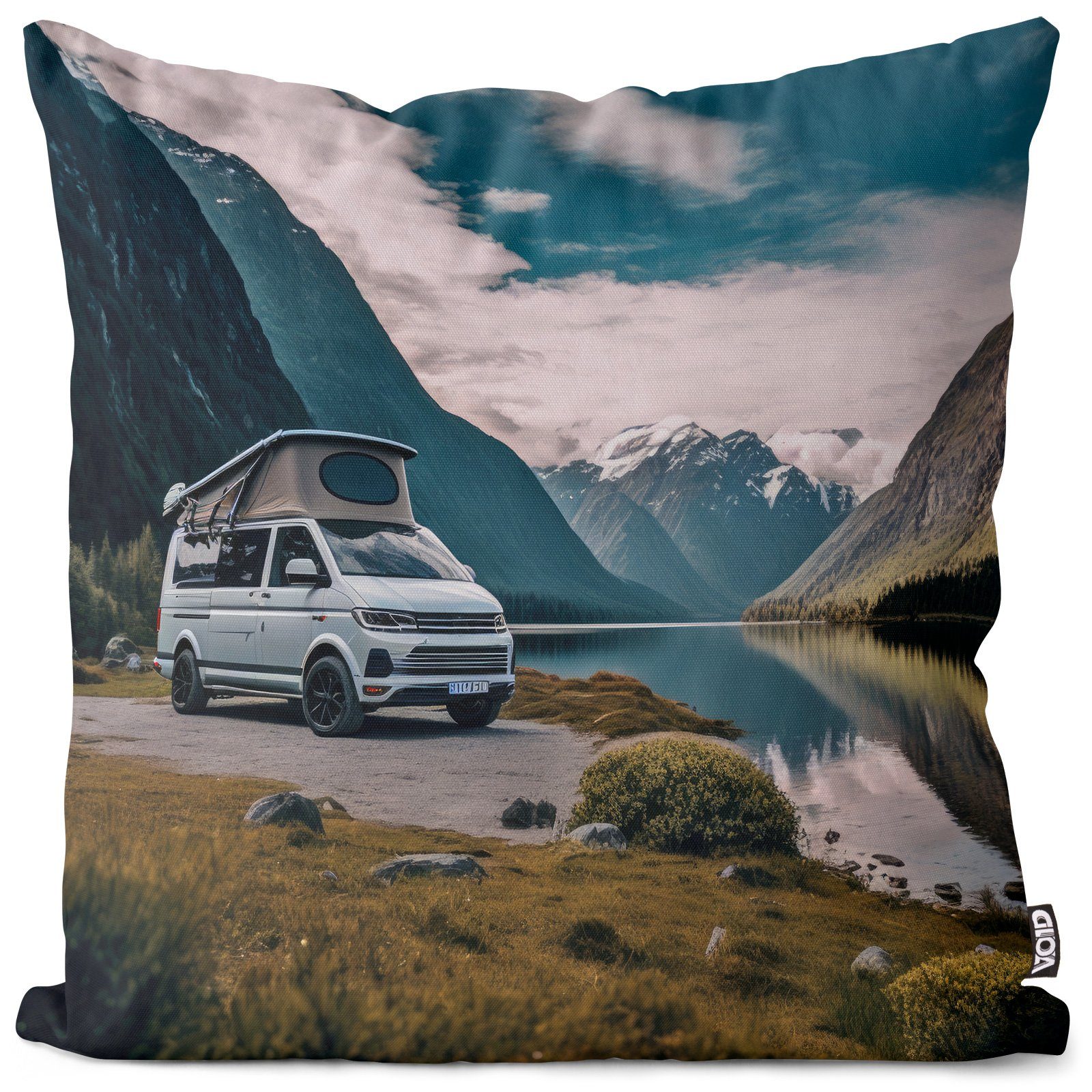 VOID Kissenbezug, (1 Stück), Caravan California Wohnmobil See reisen berge camping camper mobil ze