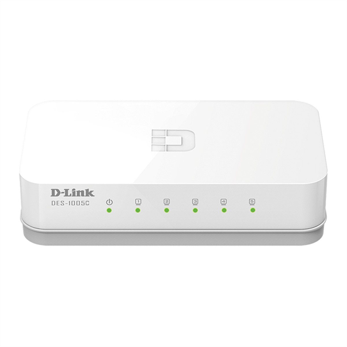 D-Link DES-1005C/E 5-Port Switch Fast Ethernet Netzwerk-Switch