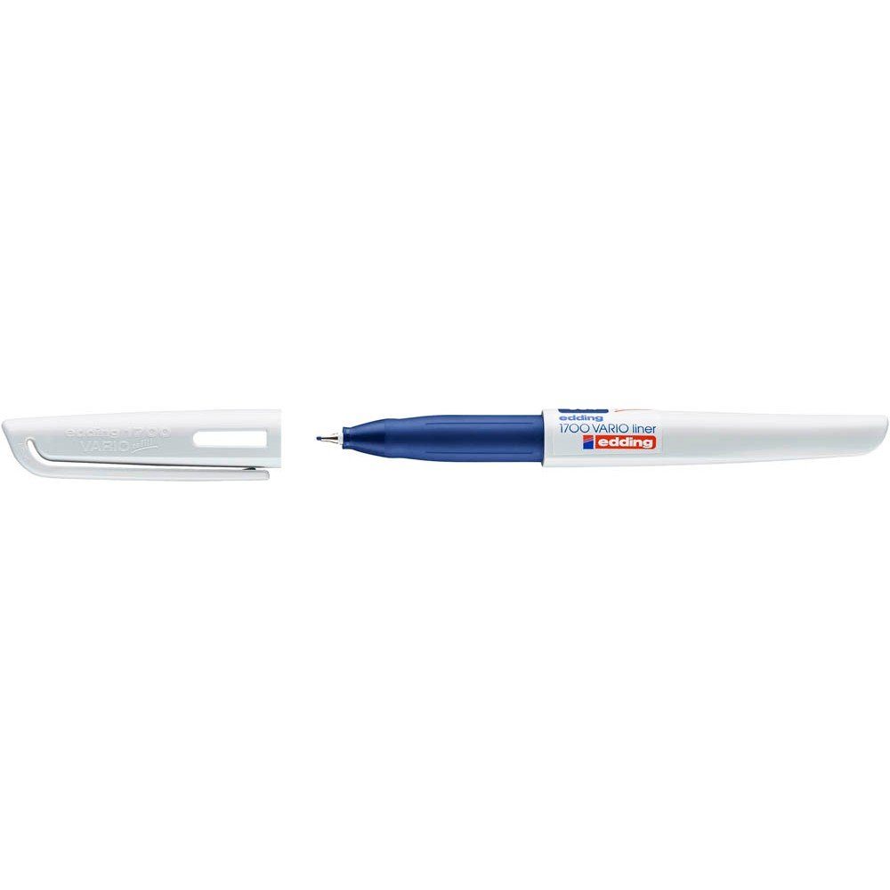 edding - Stift Feinschreiber Fineliner blau 0,5mm 1 VARIO Fineliner