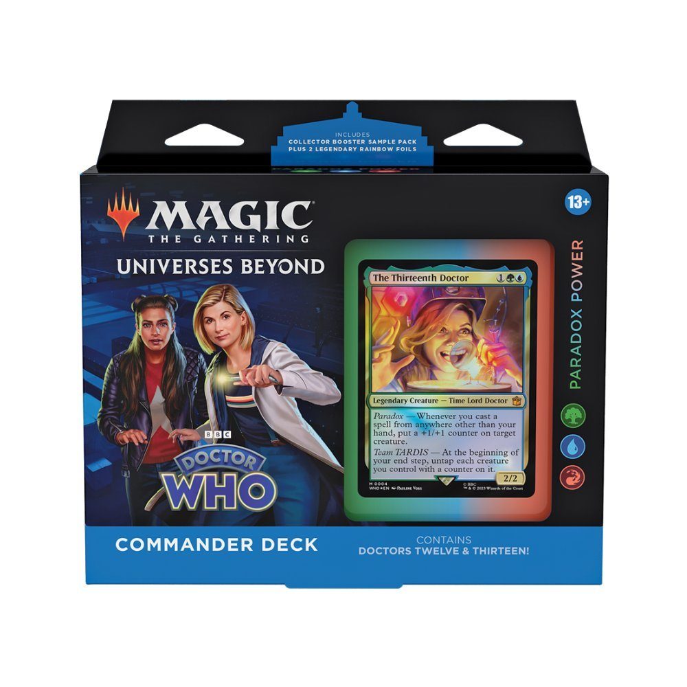 Wizards of the Coast Sammelkarte Magic the Gathering - Universes Beyond - Doctor WHO Commander Deck, Paradox Power - englische Sprachausgabe