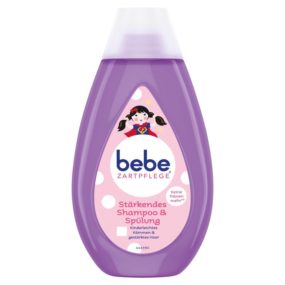 bebe Spülung stärkendes & Zartpflege 300ml Haarshampoo - Shampoo