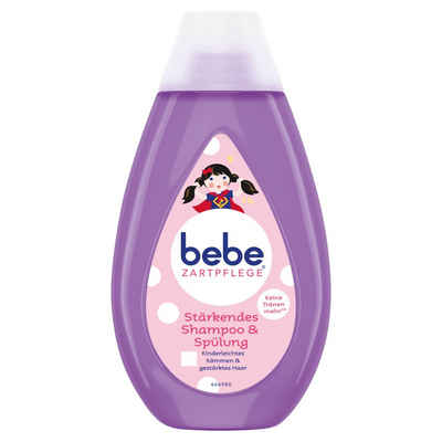 bebe Haarshampoo Zartpflege stärkendes Shampoo & Spülung - 300ml