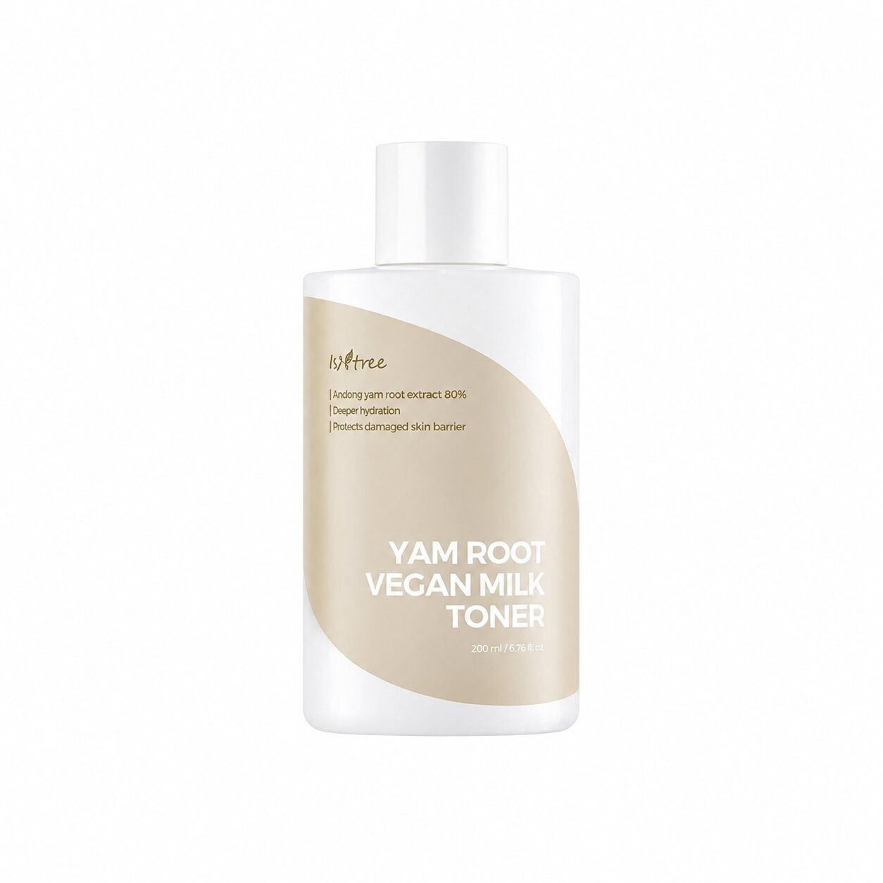 Isntree Toner Isntree - Veganes Milchtoner mit Yamswurzelwurzel, 200 ml