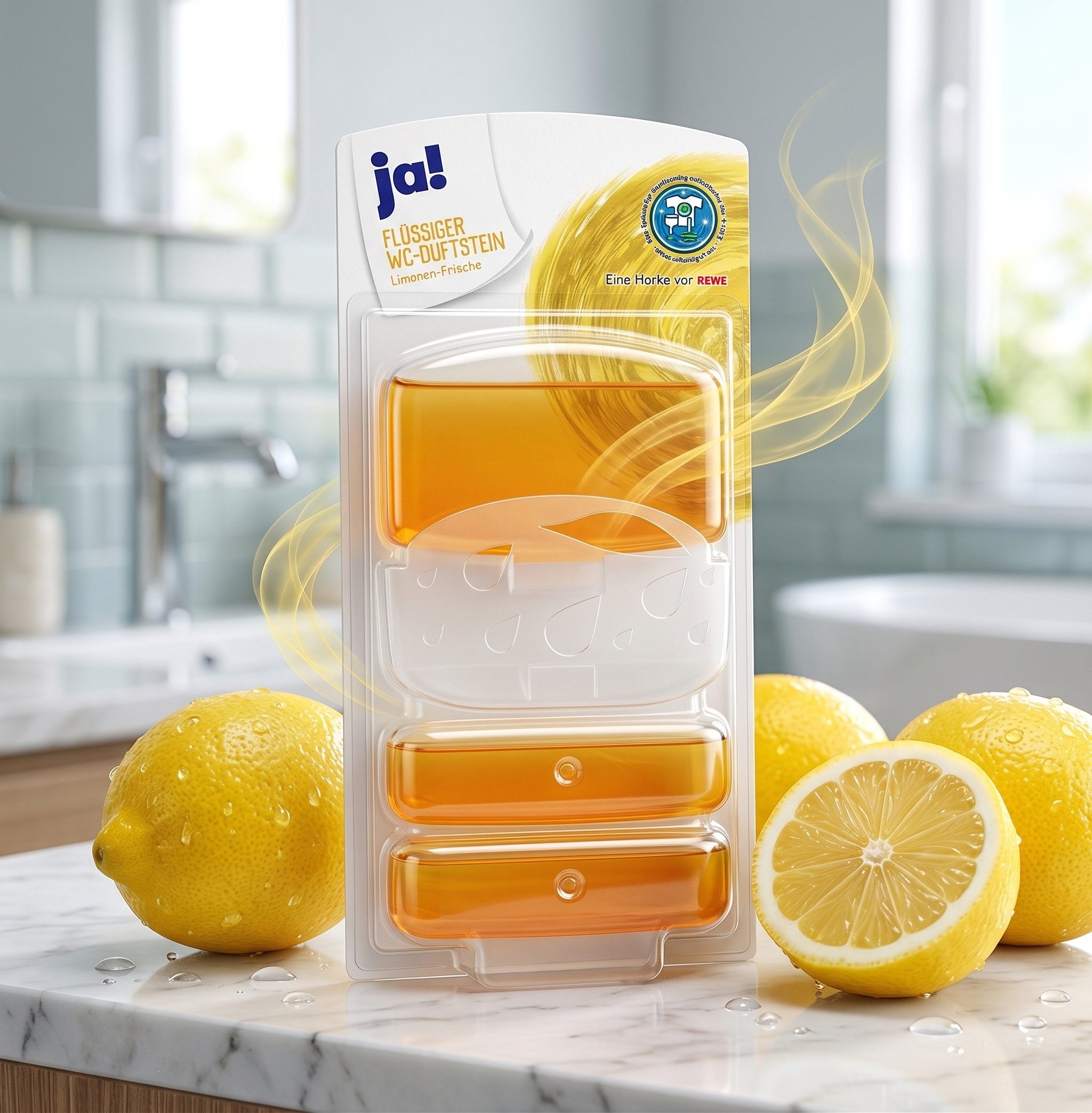 REWE JA! WC-STEIN CITRUS 3x55ML WC-Reiniger