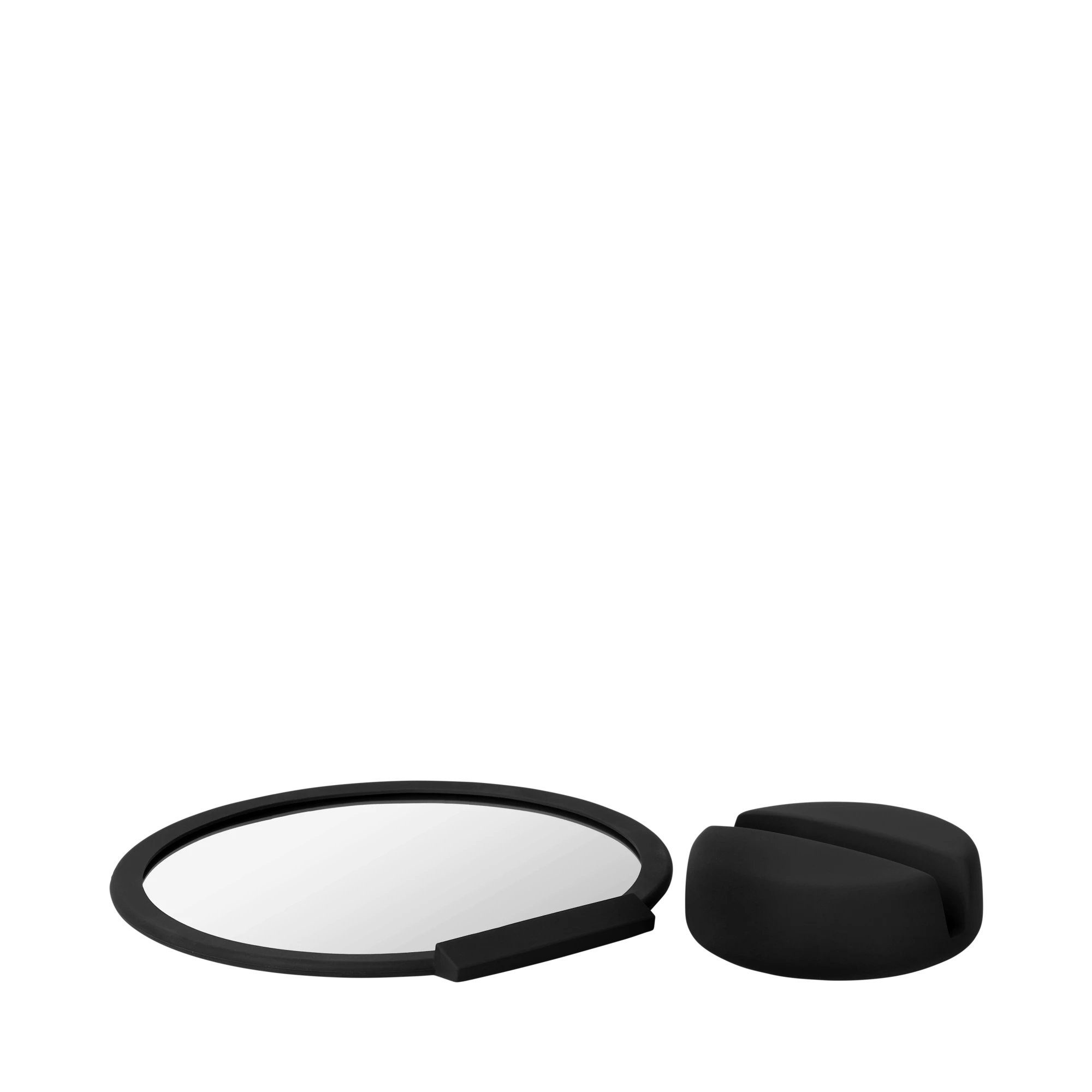 blomus Schminkspiegel -SONO- Kosmetikspiegel, Badspiegel, 5-fach-Vergrößerung, Soft-Touch, Abnehmbare Halterung – Bild 2 von 5