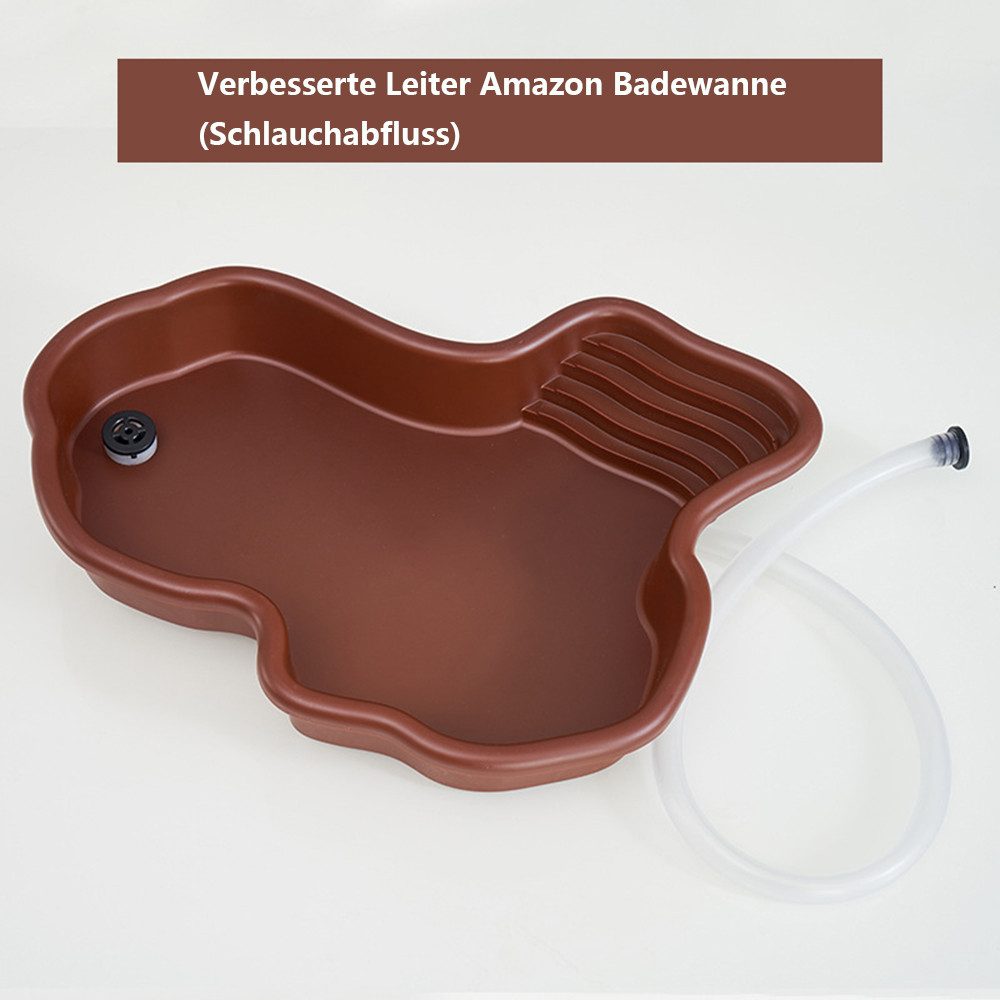 Ledander Terrariendeko Futterplatte Wasserschale Terrarium Zubehör Schildkr günstig online kaufen