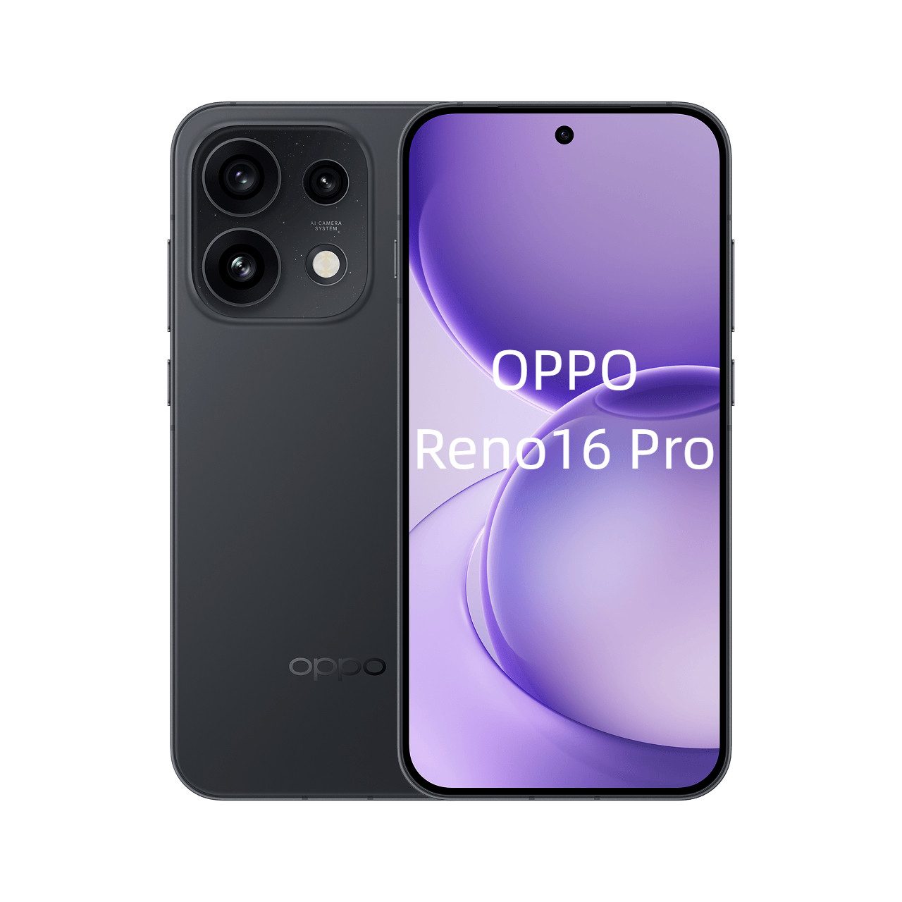 Oppo OPPO Reno16 Pro 5G 12GB+512GB Schwarz Smartphone (6.32 Zoll, 512 GB Speicherplatz, 50 MP Kamera)