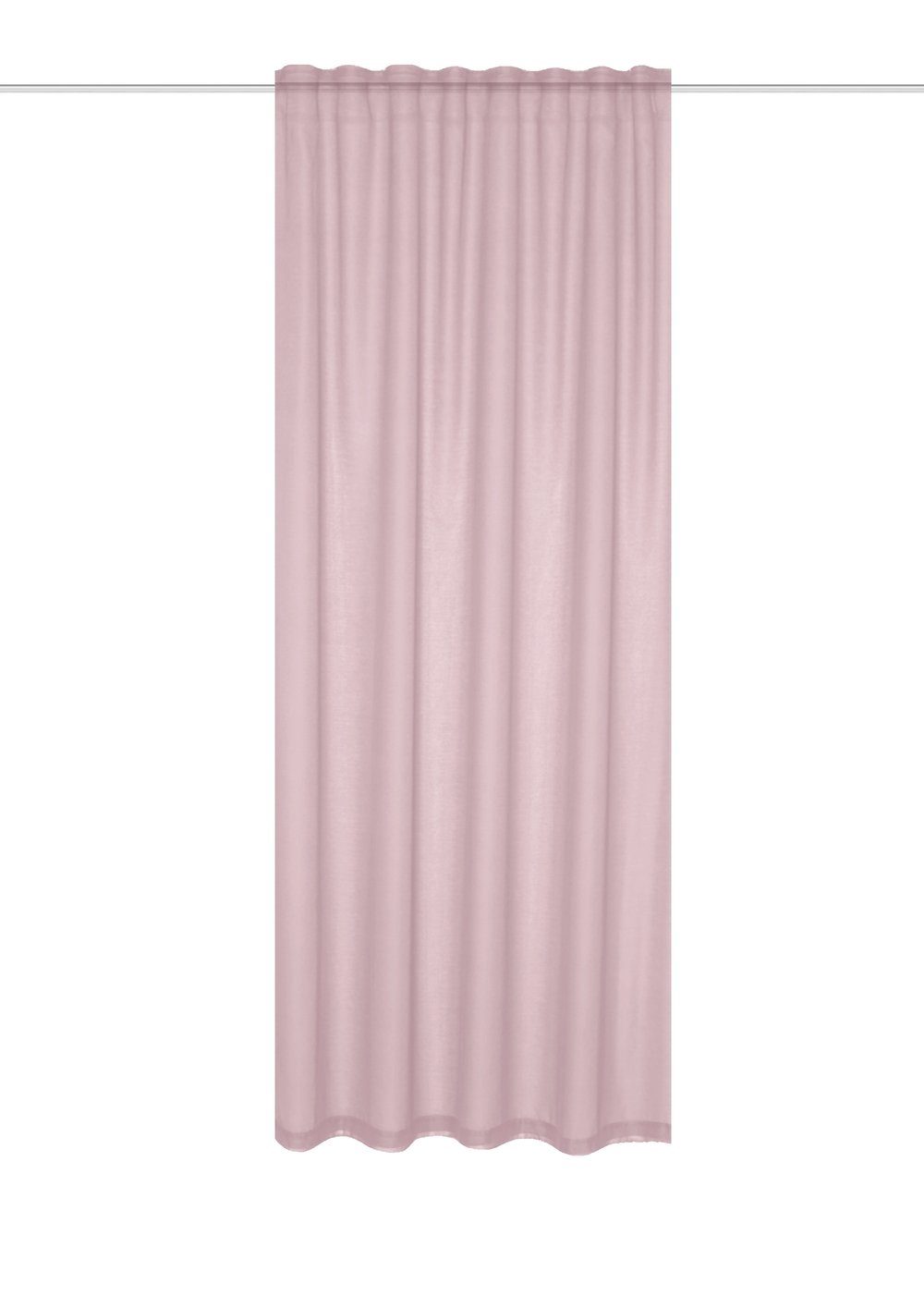 HOME WOHNIDEEN Vorhang 53300 Fertigschal Dolly, transparent, mit Kombiband (1 St), Ösen, transparent, Polyester