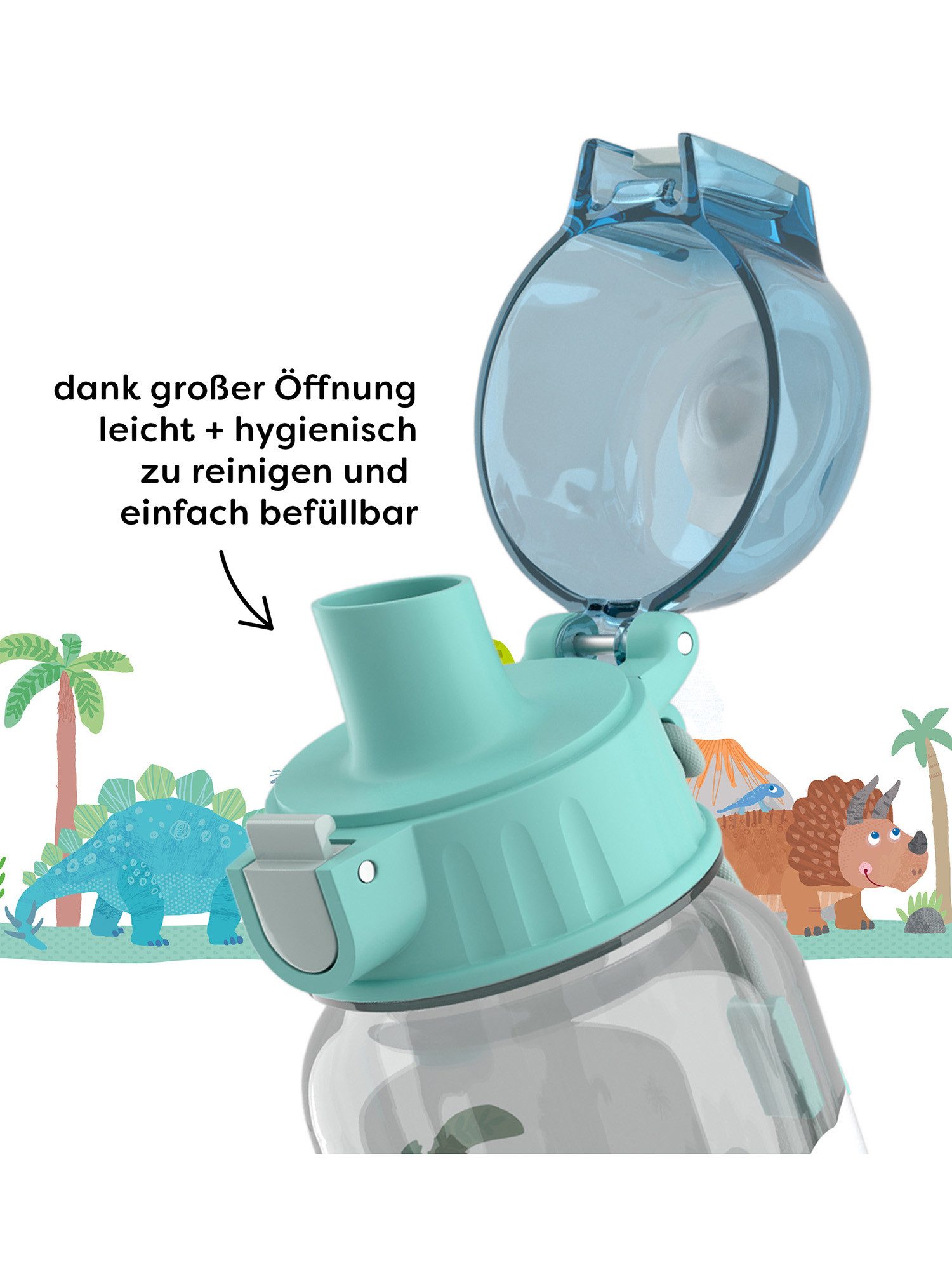 Haba Geschirr-Set Trinkflasche & Brotdose im Doppelpack (2-tlg), unisex neutral – Bild 5 von 5