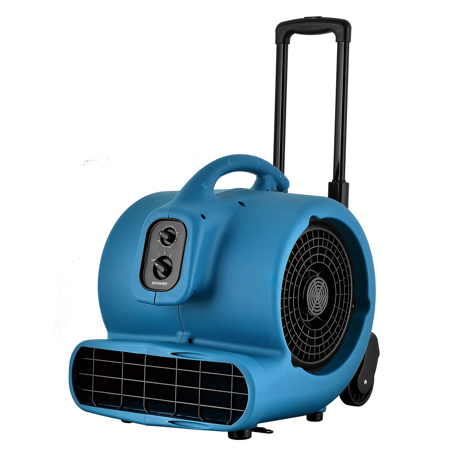 XPOWER Standventilator Bodenventilator Aromatherapie-Luftzirkulator mit Timer & Tie Rod