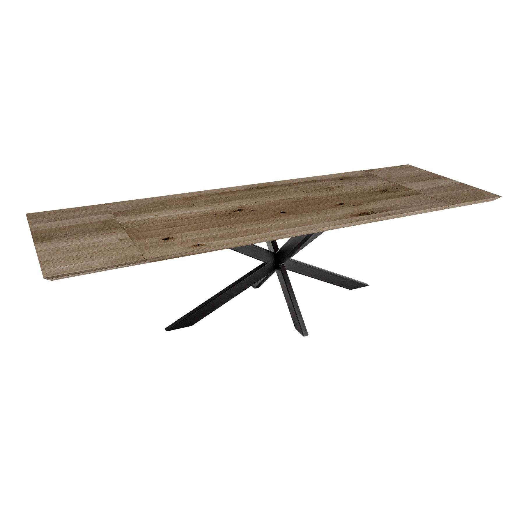 riess-ambiente Esstisch WILD OAK 160-260cm smoke finish - Eiche, Sterngeste günstig online kaufen