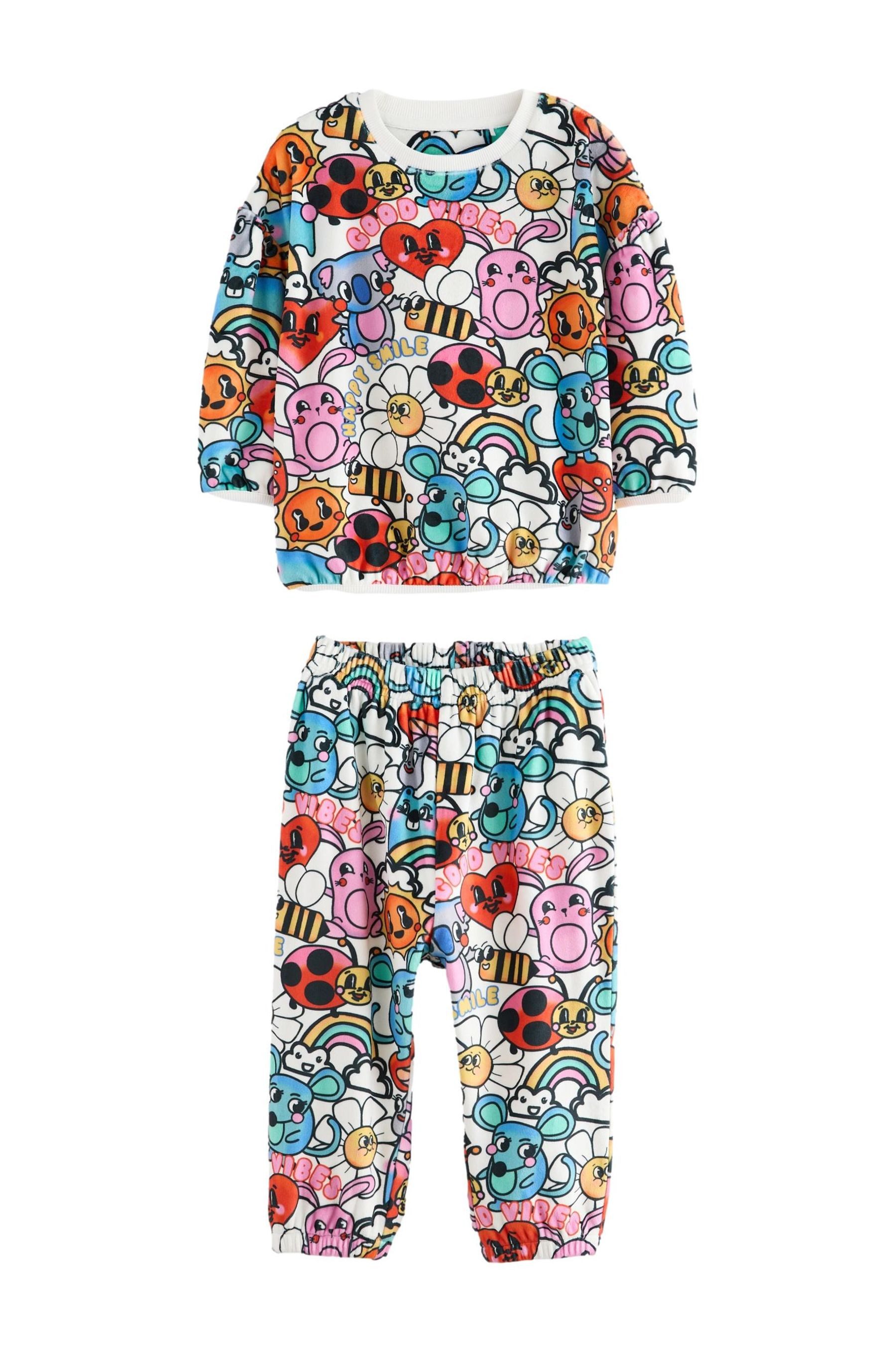 Next Pyjama Kuscheliger Fleece-Pyjama (2 tlg) günstig online kaufen