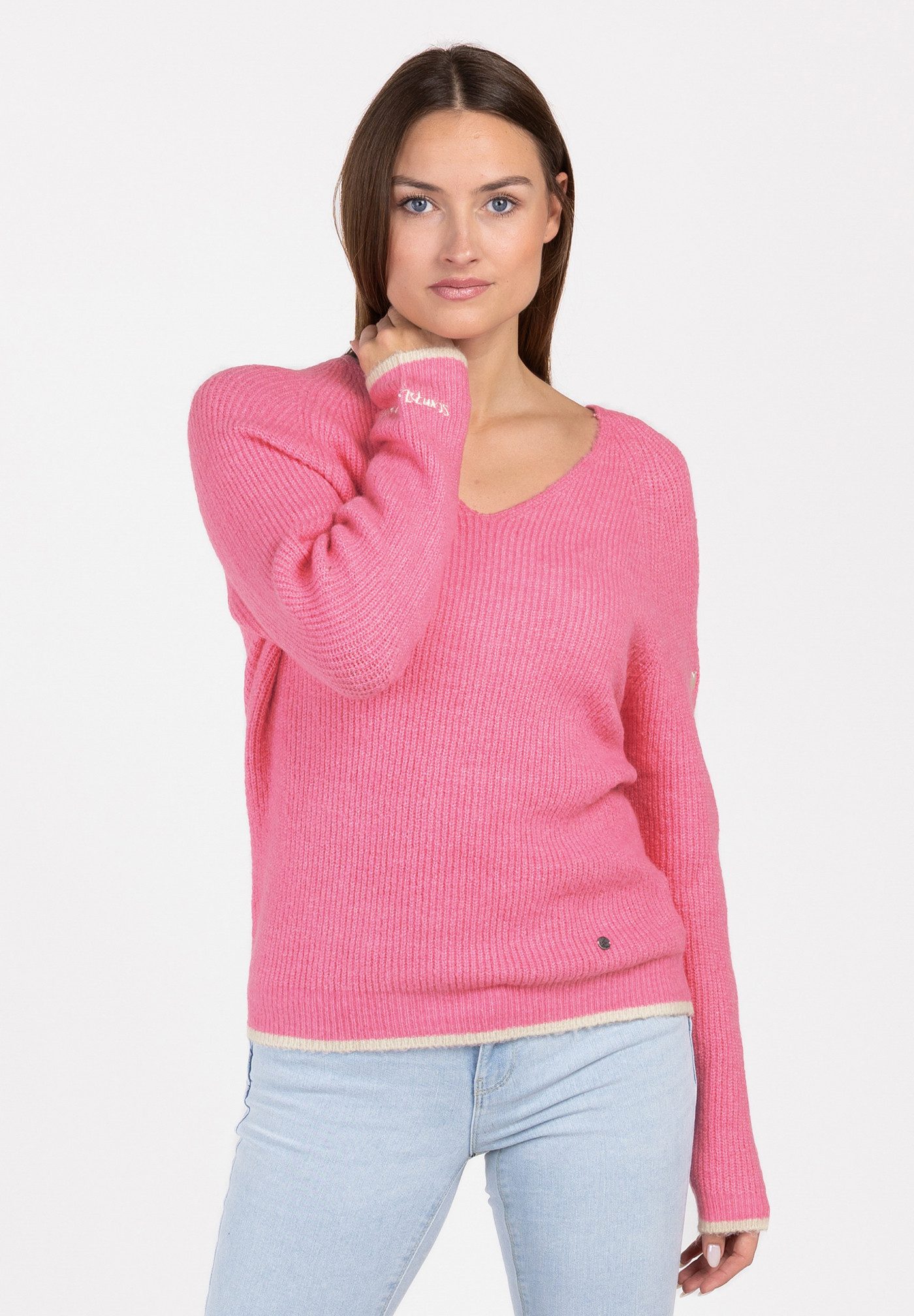 V-Ausschnitt-Pullover WKN CARO v-neck