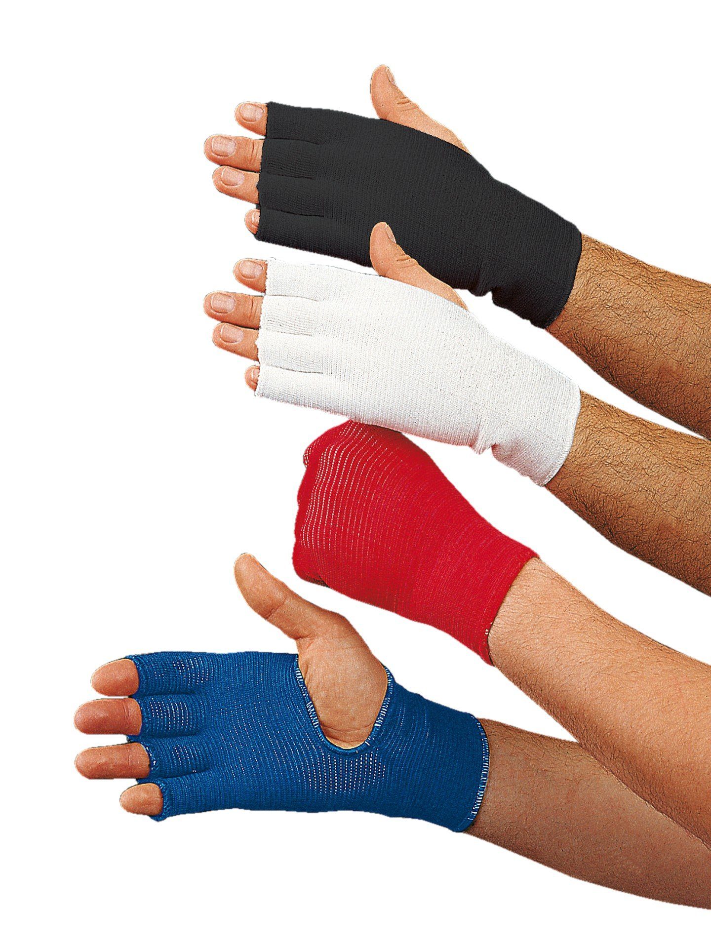 KWON Boxbandagen Innenhandschuhe zum Schlupfen für Boxhandschuhe Schlupfbandagen Tapes (Paar), dauerelastische, langwieriges Umwickeln wie bei Boxbandagen entfällt