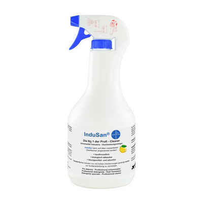 HERRLAN InduSan - Reinigungskonzentrat Allzweckreiniger (1 Liter Sprühflasche I Citrus-Duft I Industrie-Reiniger)