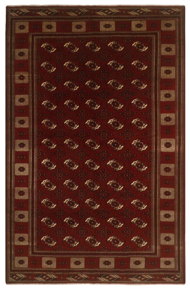 Höhe: Trading, Orientteppich Turkaman Perserteppich, Orientteppich Nain / rechteckig, Handgeknüpfter 6 mm 252x388