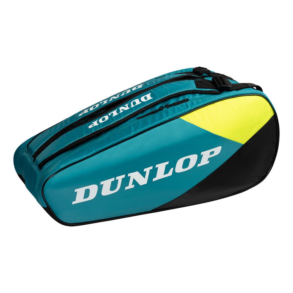 Dunlop Sporttasche D TAC SX-CLUB 10RKT TEAL/BLACK/YELLOW