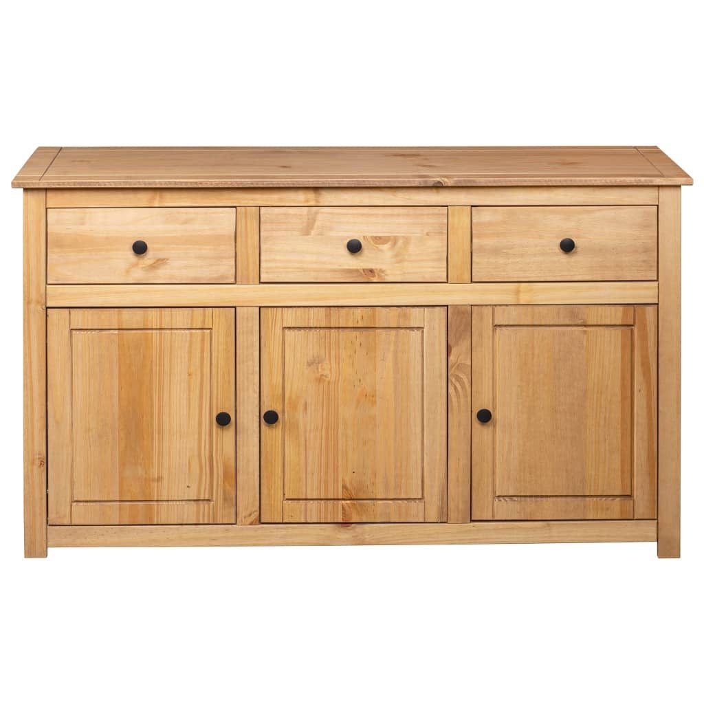 vidaXL Sideboard NA Sideboard 135x40x80 cm Massivholz Panama-Kiefer