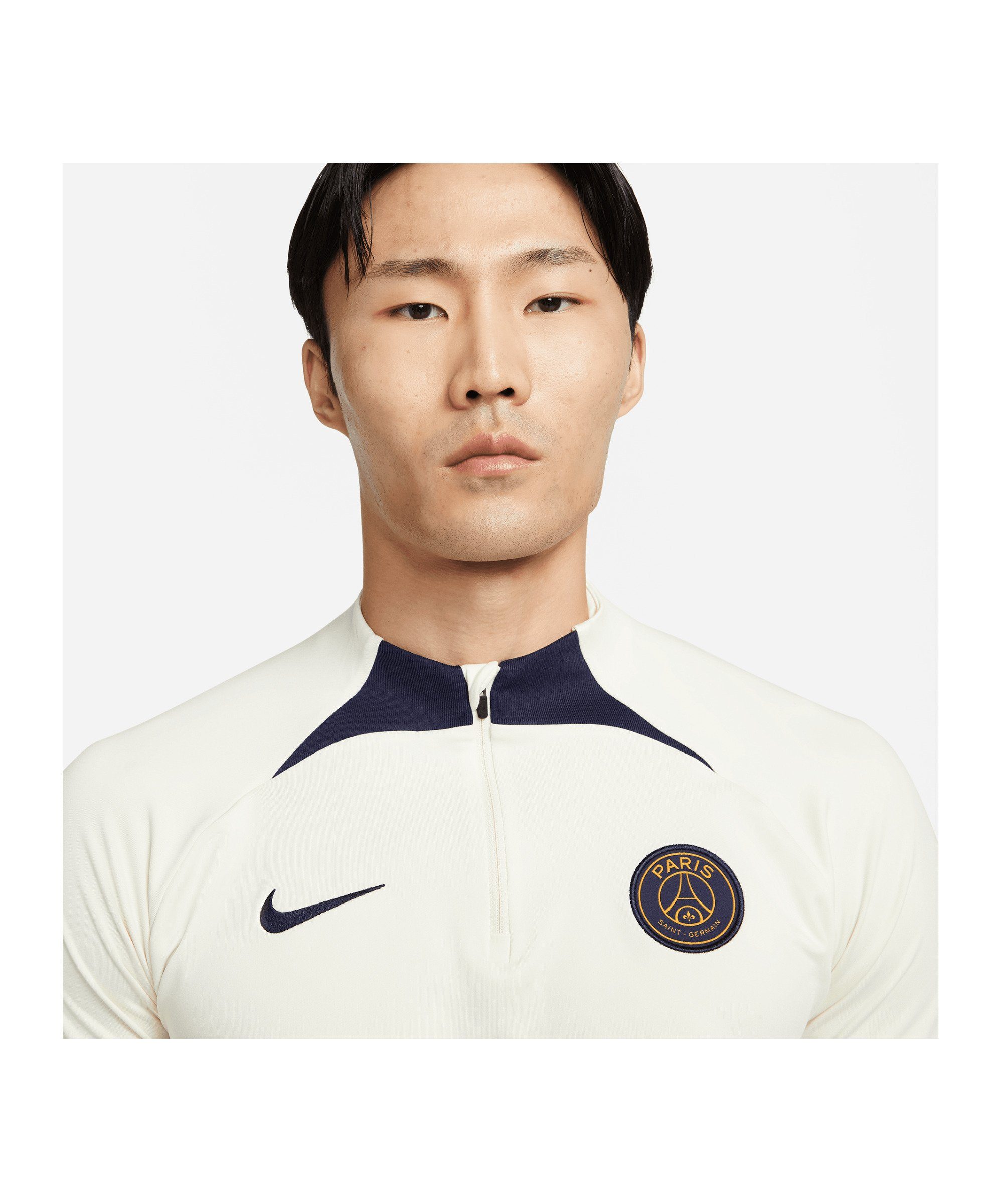 Drill Top beigebeigeblau Paris St. Nike Germain Sweatshirt