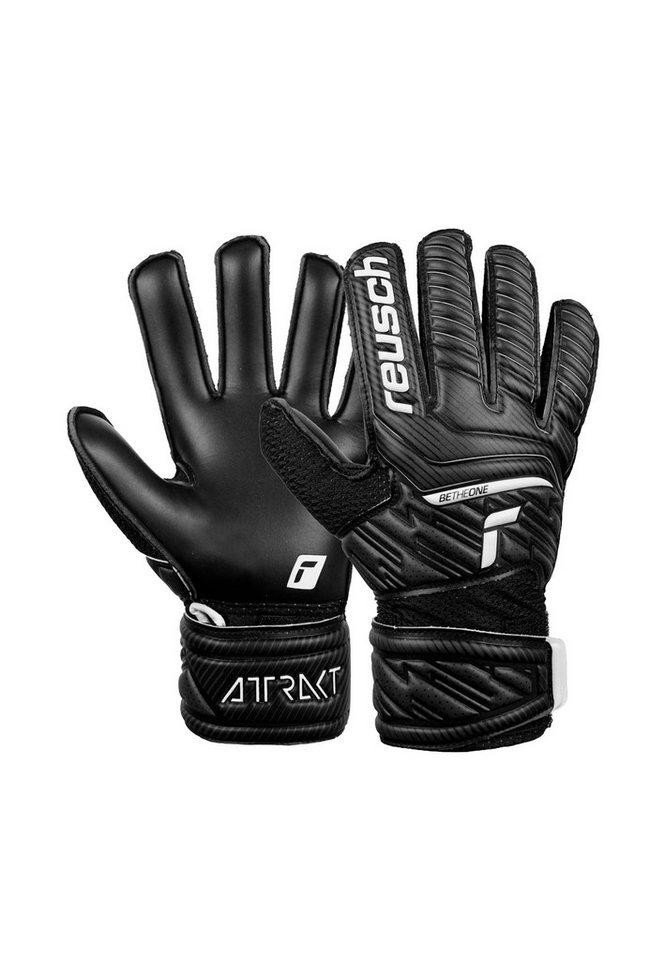 Reusch Torwarthandschuhe Attrakt Solid Junior für alle Spielfeldoberflächen