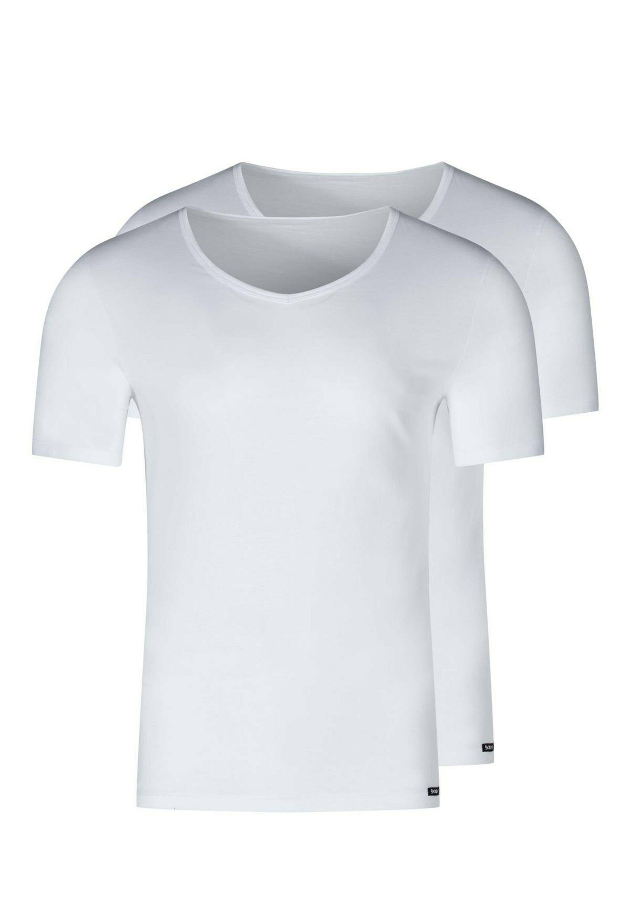 Skiny Weiß (2-St) Unterhemd
