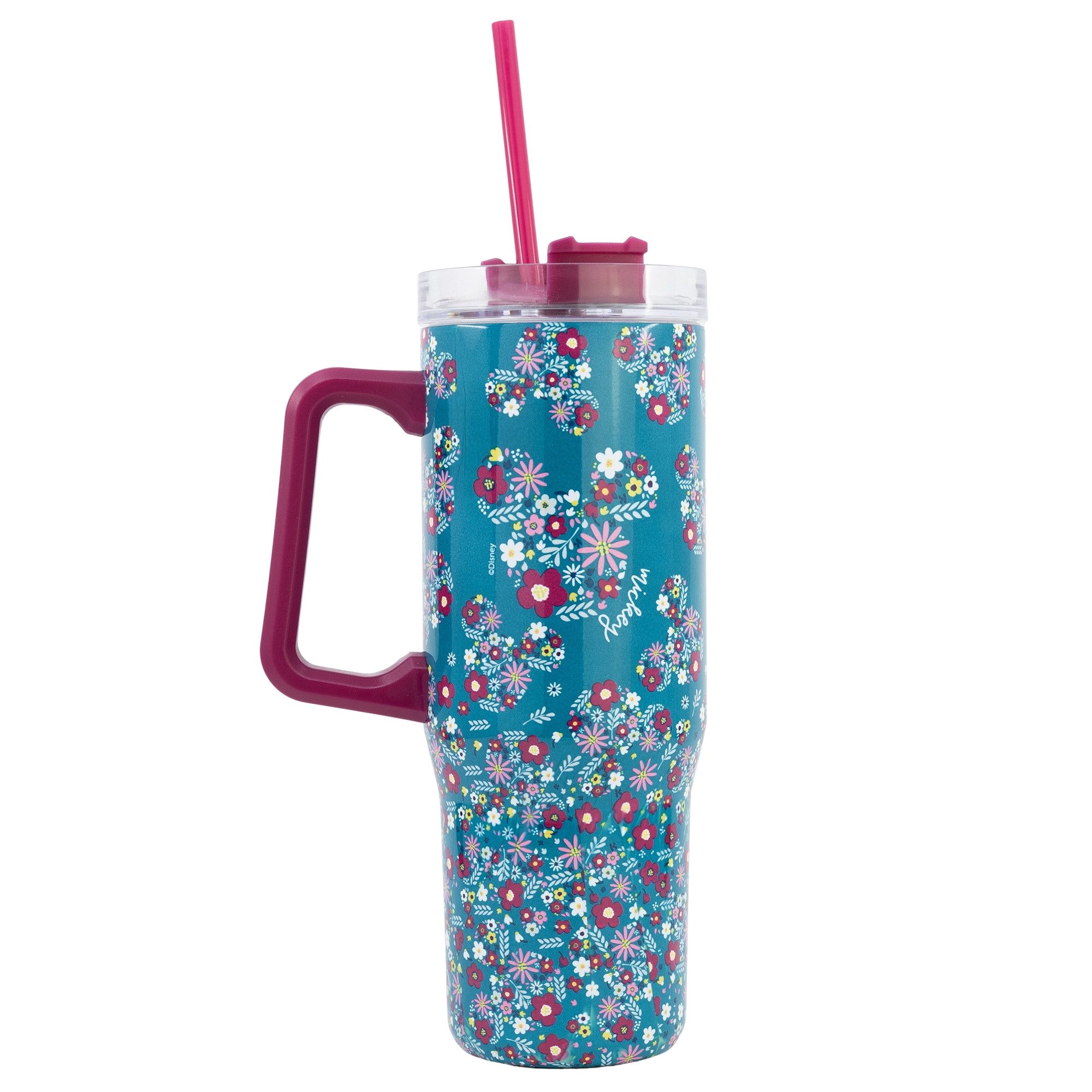 Disney Coffee-to-go-Becher Disney Mickey Maus Edelstahl XL Iso Kaffeebecher Thermobecher To-Go, Edelstahl, 940 ml