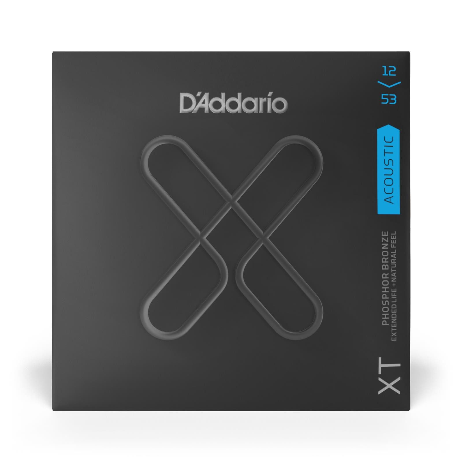 Daddario Saiten XT Acoustic Phosphor Bronze, Light, 12-53