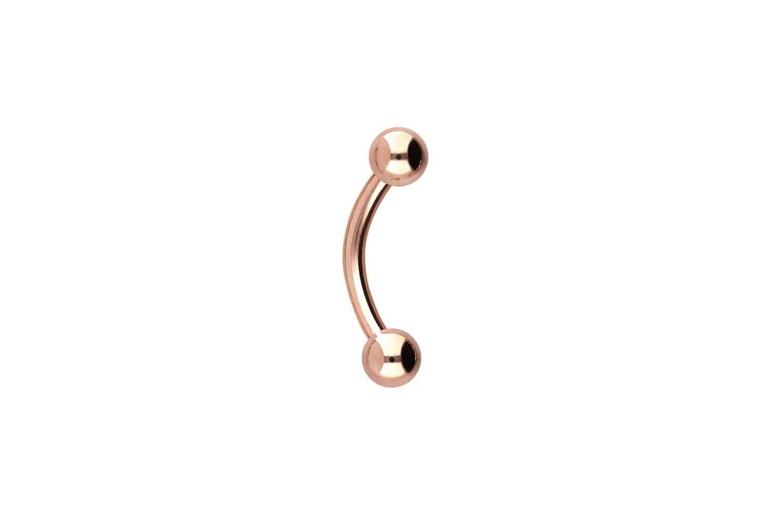 Bauchnabelpiercing Chirurgenstahl Banane