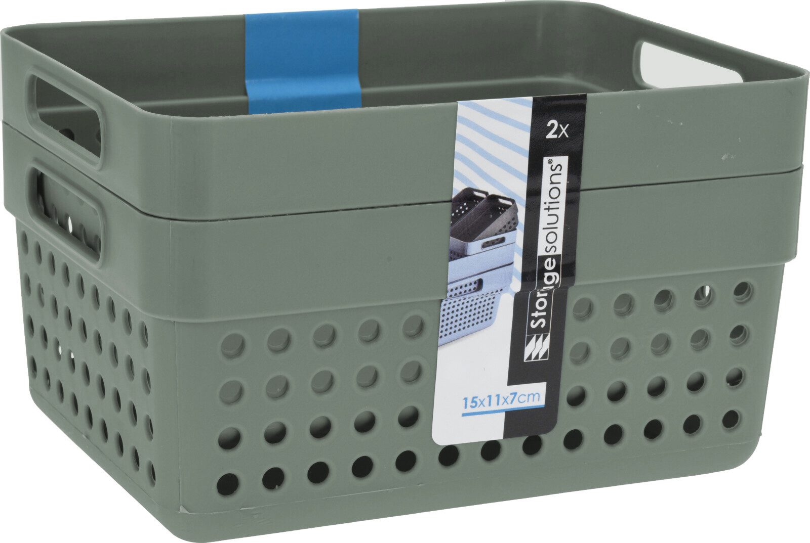 Koopman Aufbewahrungskorb 17x11x7cm Kunststoff 10 Tlg. Set (10 St), 10tlg, günstig online kaufen
