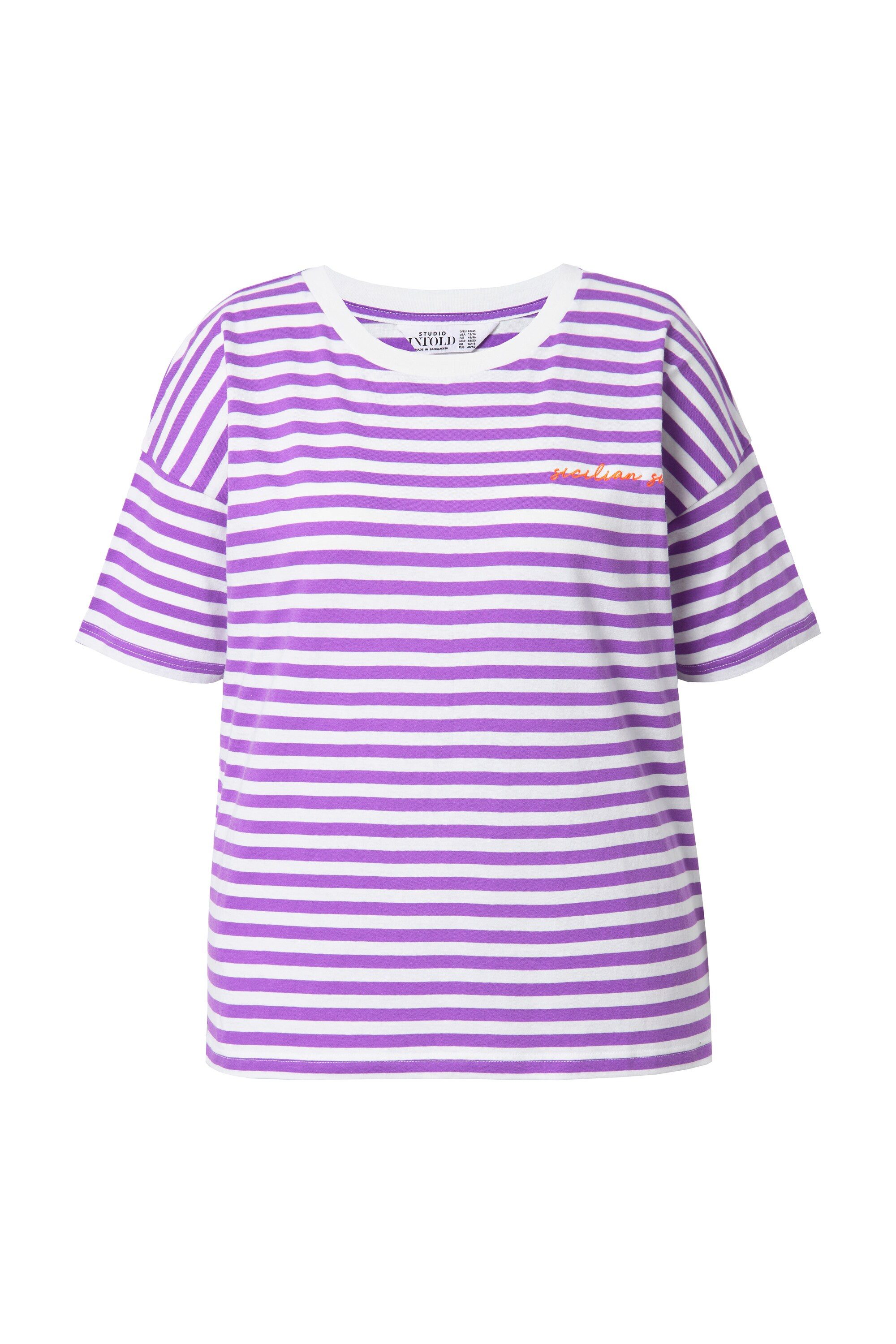 Studio Untold T-Shirt T-Shirt oversized Streifen günstig online kaufen
