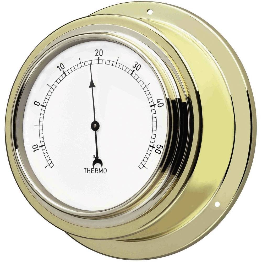 TFA Dostmann Hygrometer Thermometer Messing