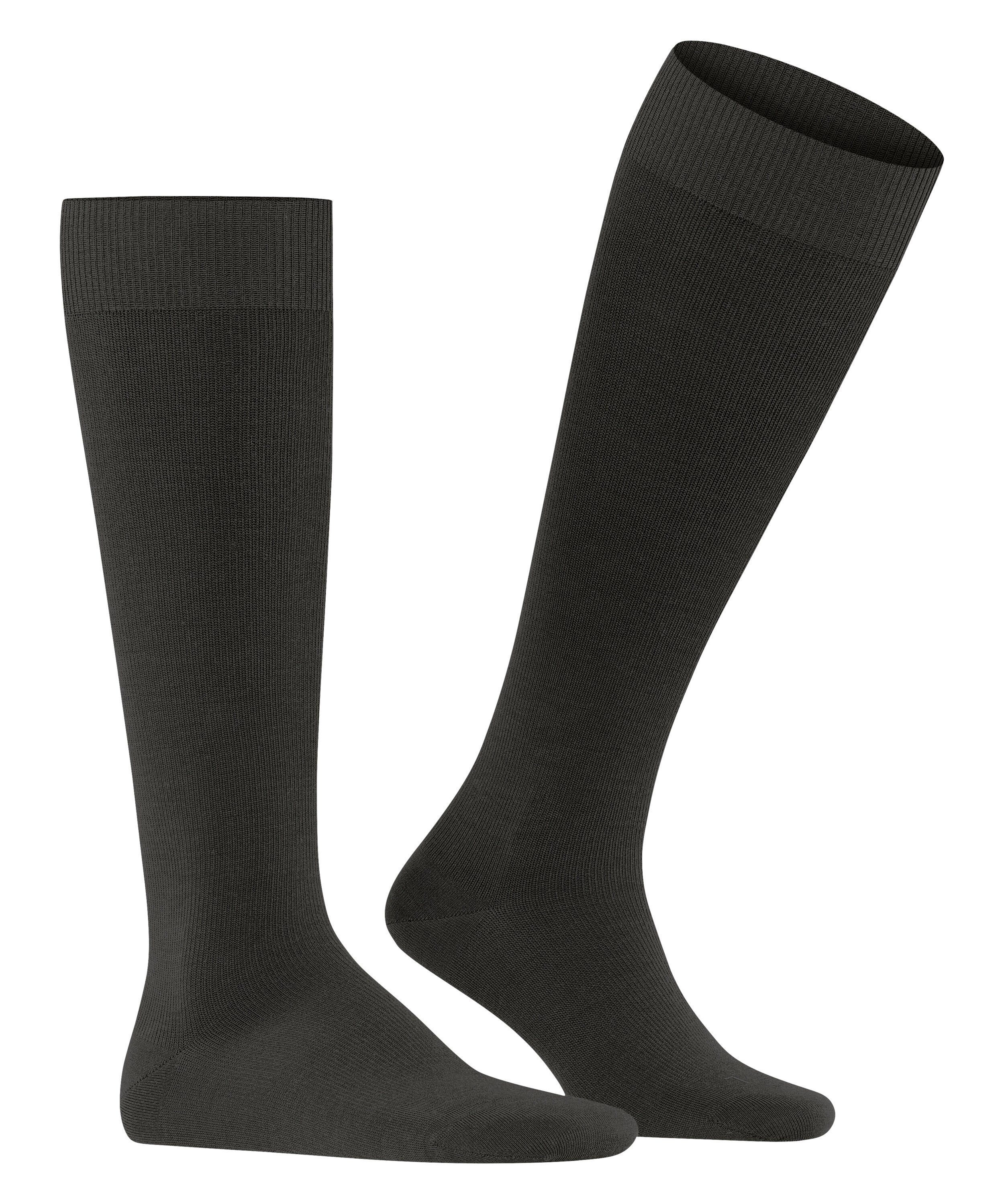FALKE Kniestrümpfe Energizing Wool Kniestrümpfe (1-Paar) mit anatomischem Druckverlauf