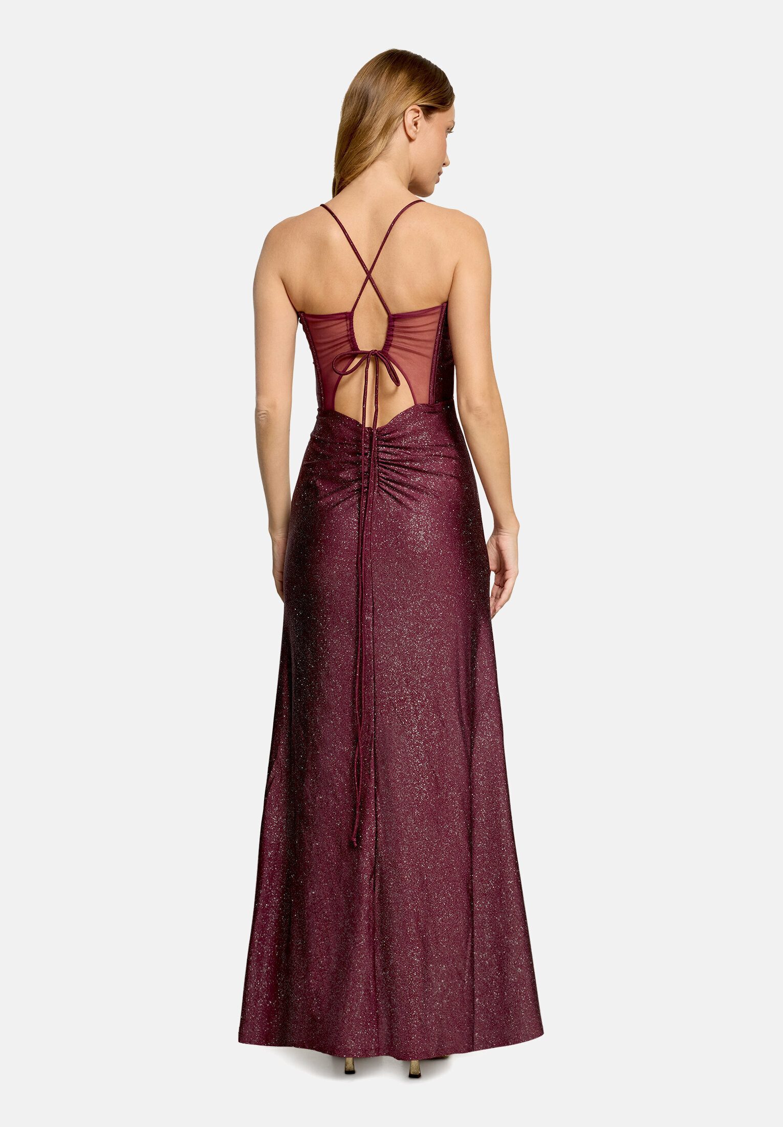 Vera Mont Abendkleid Damen im Glitzer-Look