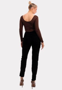 YC Fashion & Style Cordhose Jogger Pants – One Size (EU 34-44) (1-tlg) in Unifarbe