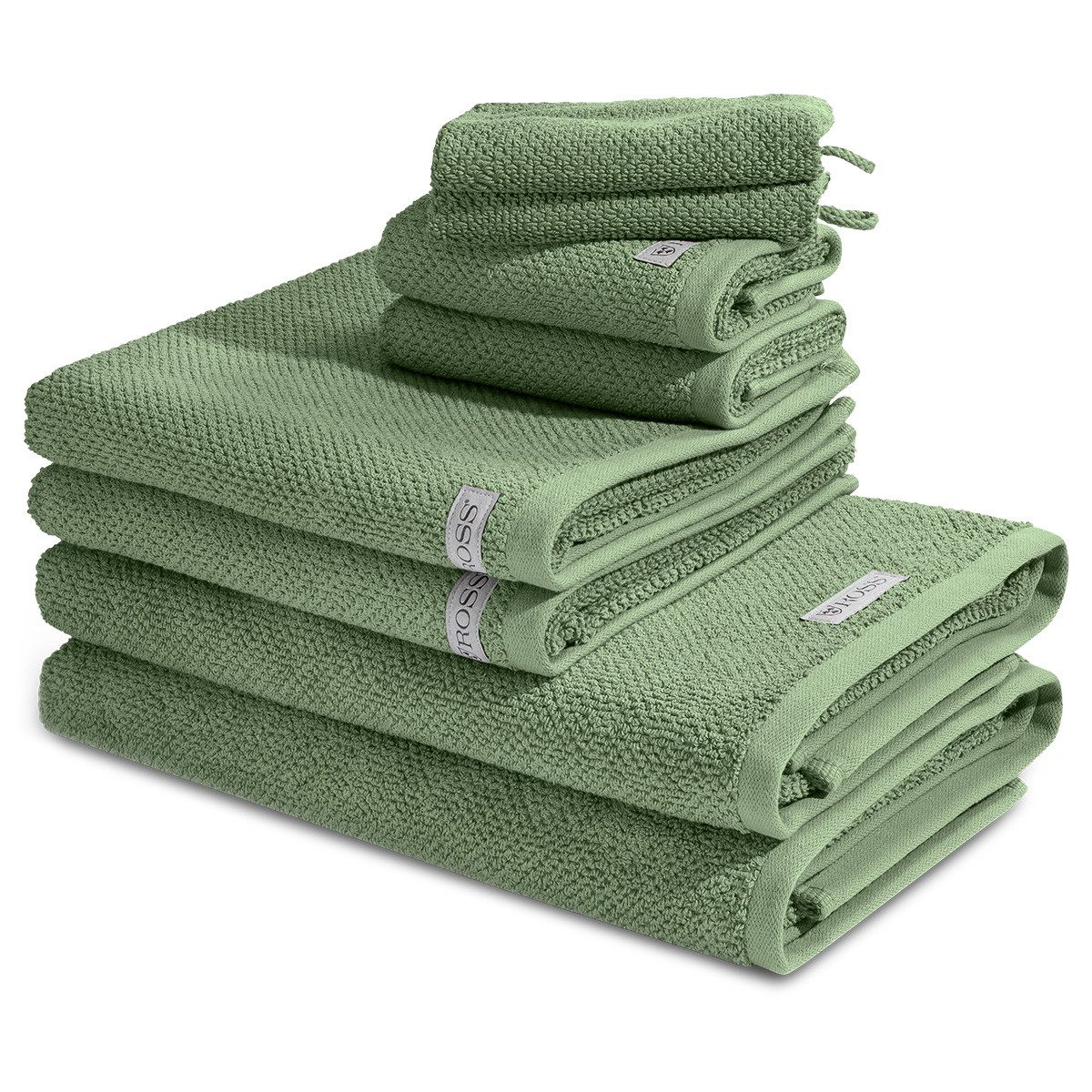ROSS Handtuch Set Selection, Frottee (Spar-Set, 8-St), 2 X Wasch- 2 X Gäste günstig online kaufen