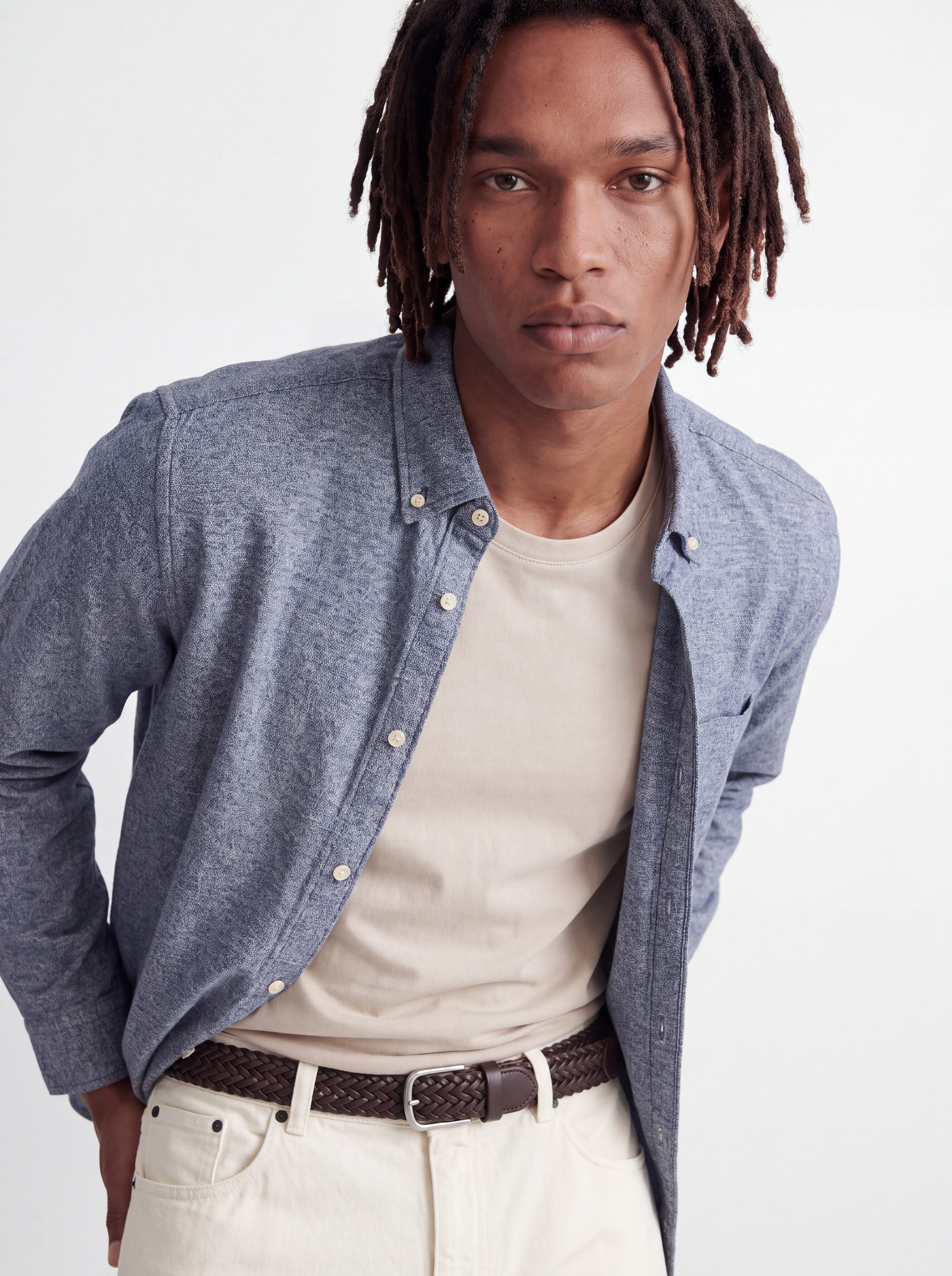 Jack & Jones Langarmhemd JPRBLUHARVEY TWILL SOLID L/S SHIRT SN Baumwolle, regular fit