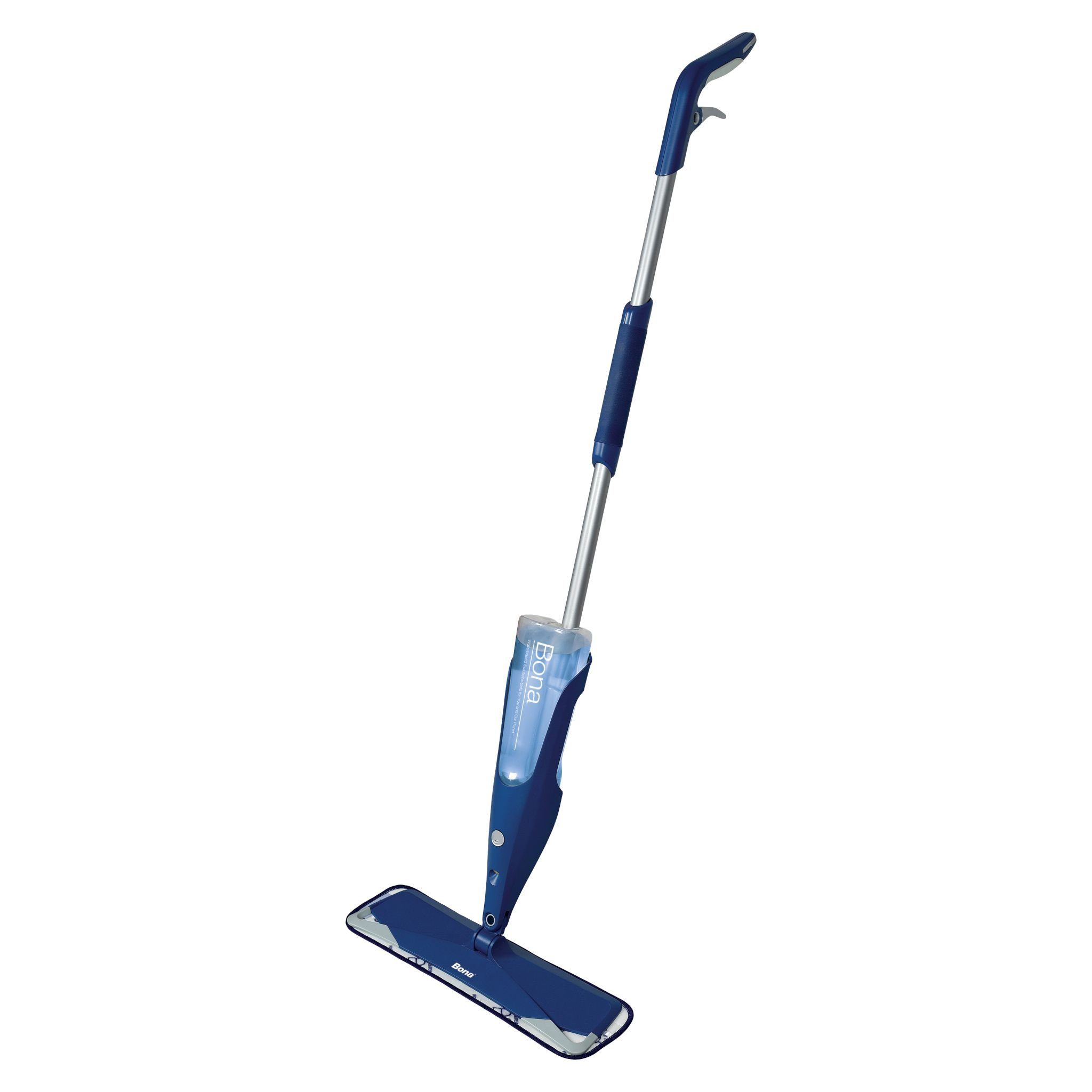 Bona Sprühwischer Premium Spray Mop für Parkett & Hartböden (Inhalt: Spray Mop, Nachfüllkartusche (0,85L), Mikrofaser Reinigungspad) Für alle lackierten oder mit Hartwachs behandelten Holzböden