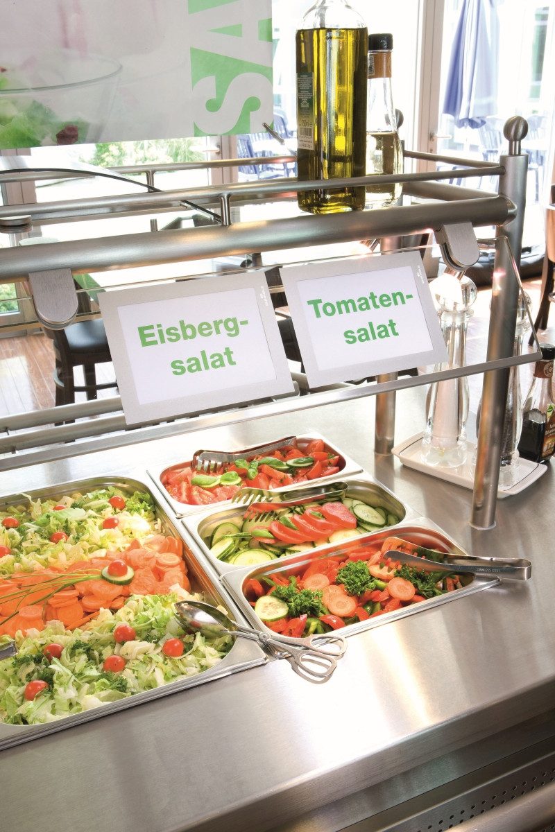 DURABLE Fächermappe Magnetrahmen Duraframe selbstklebend A6 metallic silber VE=2 Stück