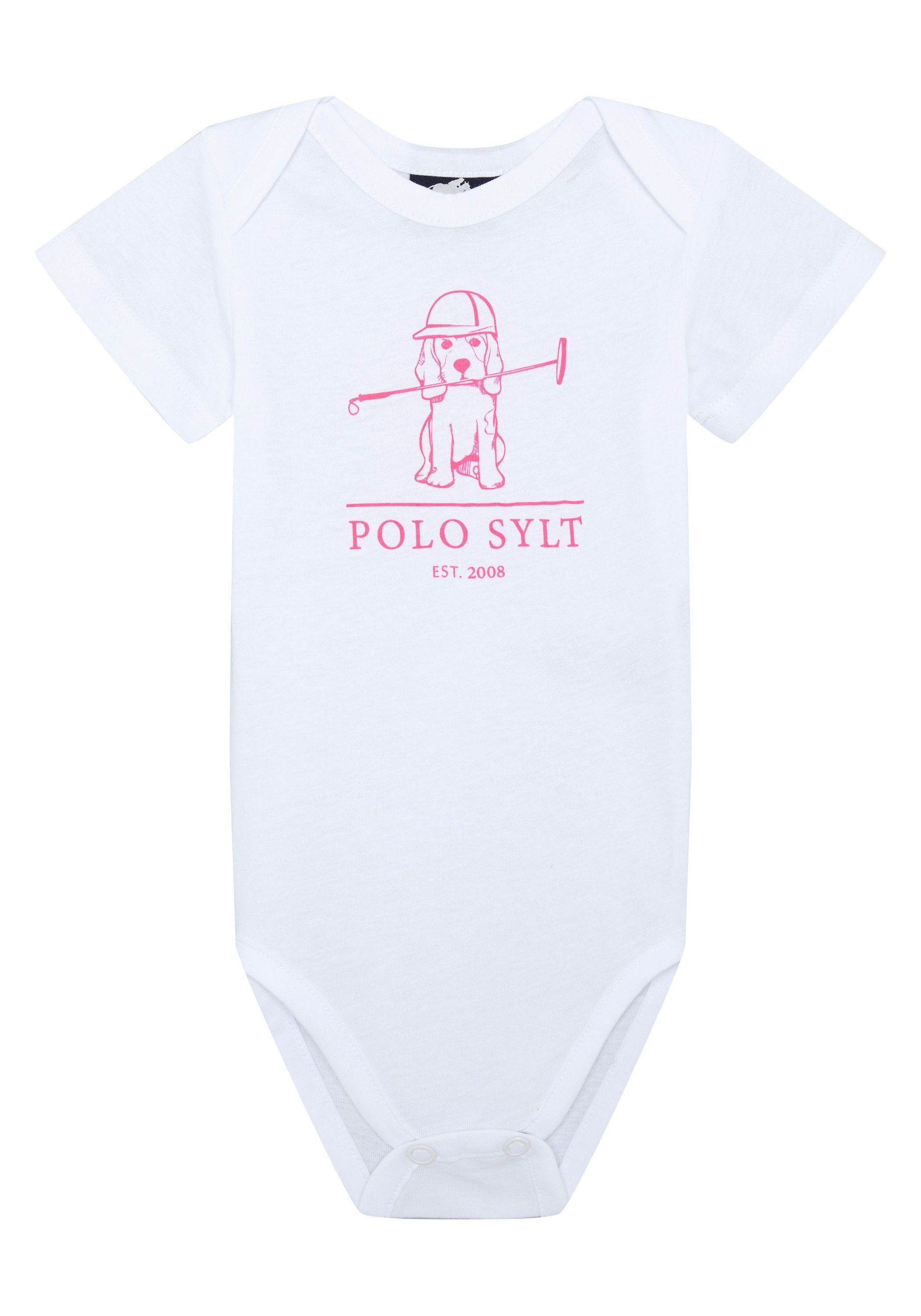 Polo Sylt Kurzarmbody mit Ärmeln 3-tlg) Babys für (Set, kurzen