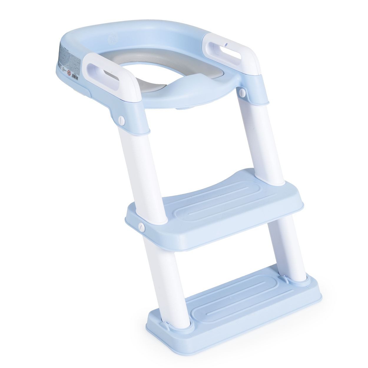 Moni Baby-Toilettensitz Toilettentrainer Lifty faltbar, 56 cm, abnehmbarer Toilettensitz Stufen Griffe 35kg