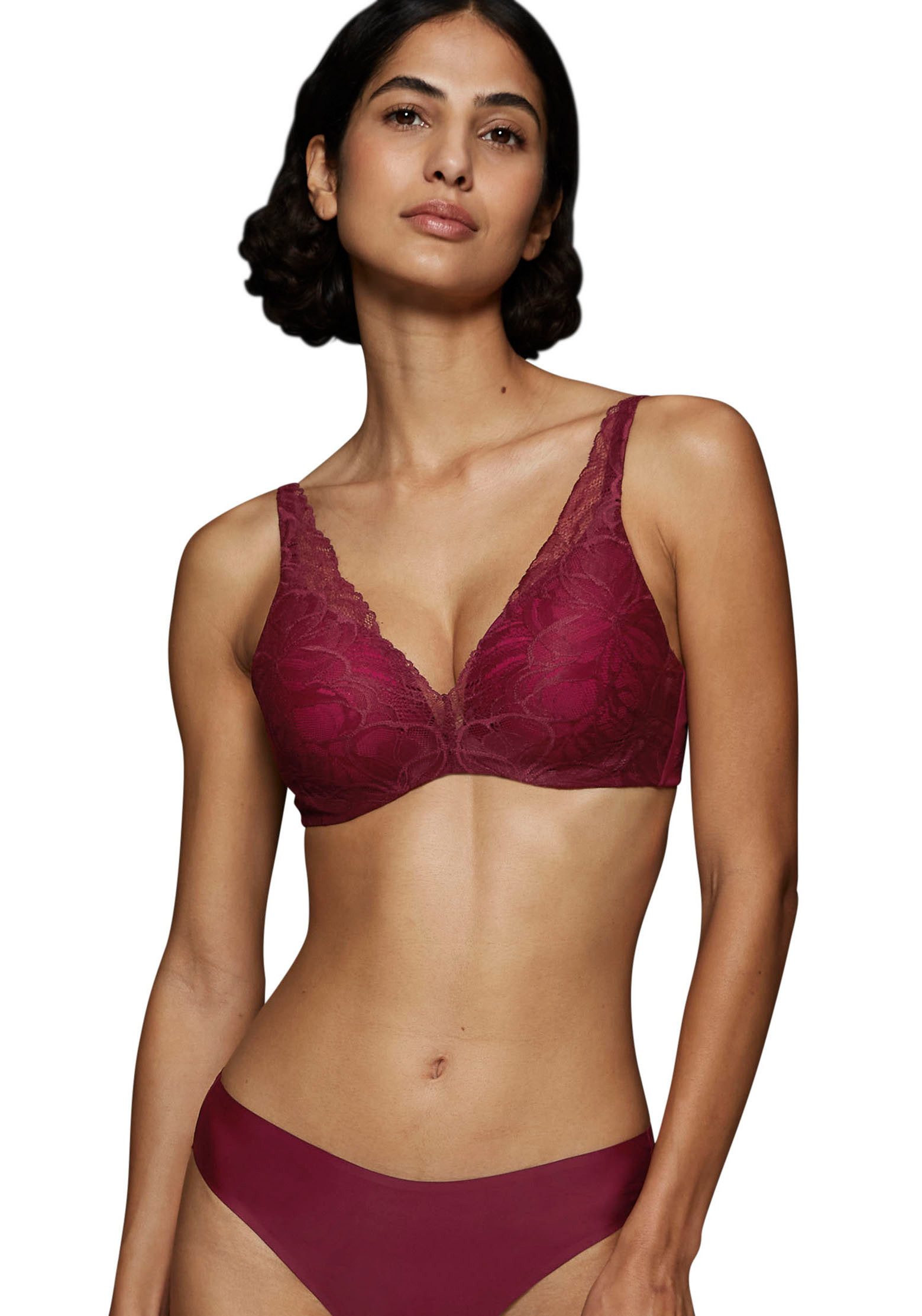 Triumph Bügel-BH Body Make-Up Illusion Lace mit Stretch-Spitze und Lifting-Effekt