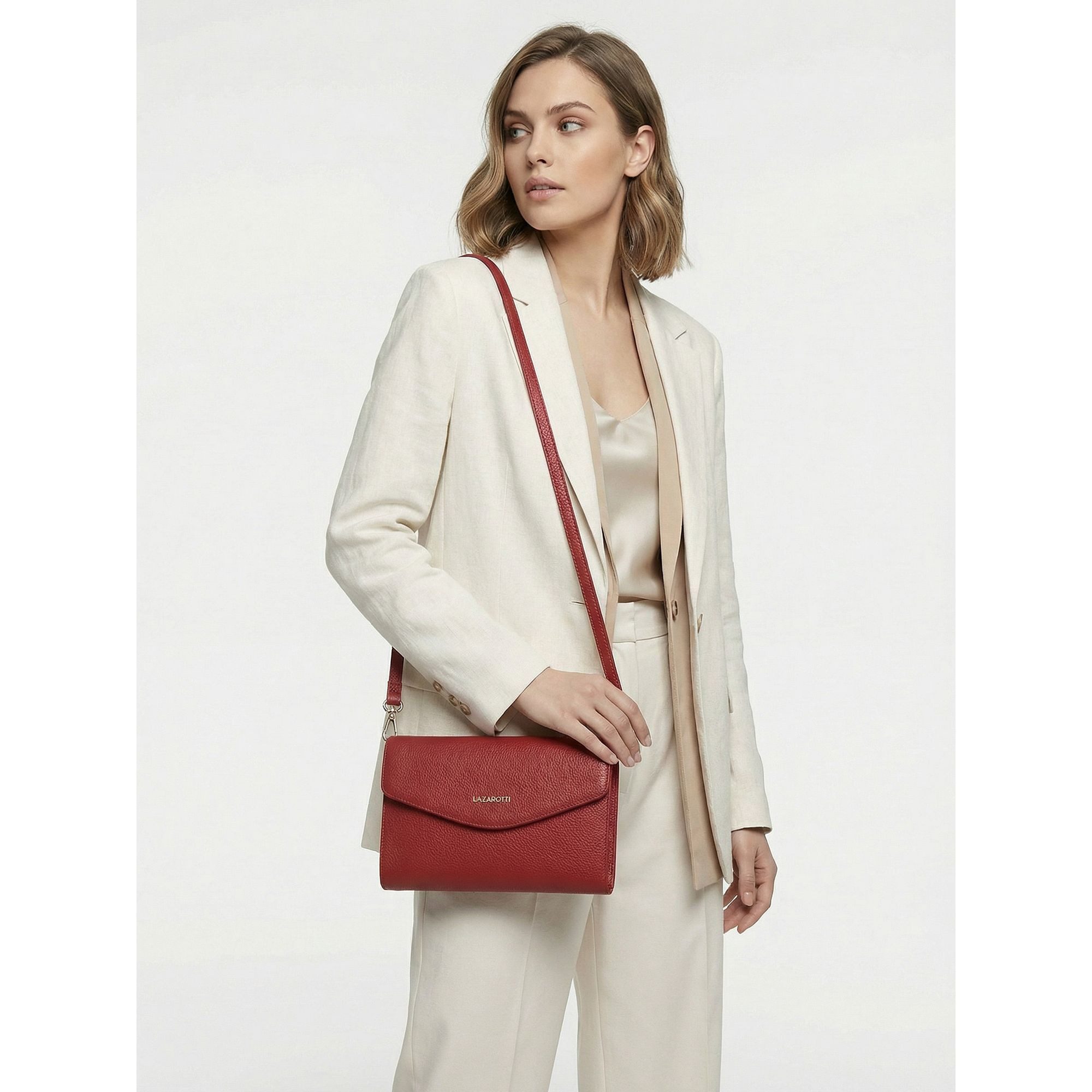 Lazarotti Clutch Bologna Leather, Leder
