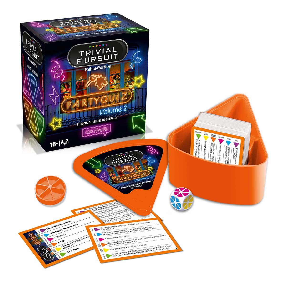 Winning Moves Spiel Trivial Pursuit Partyquiz Vol 2 deutsch, Wissenspiel