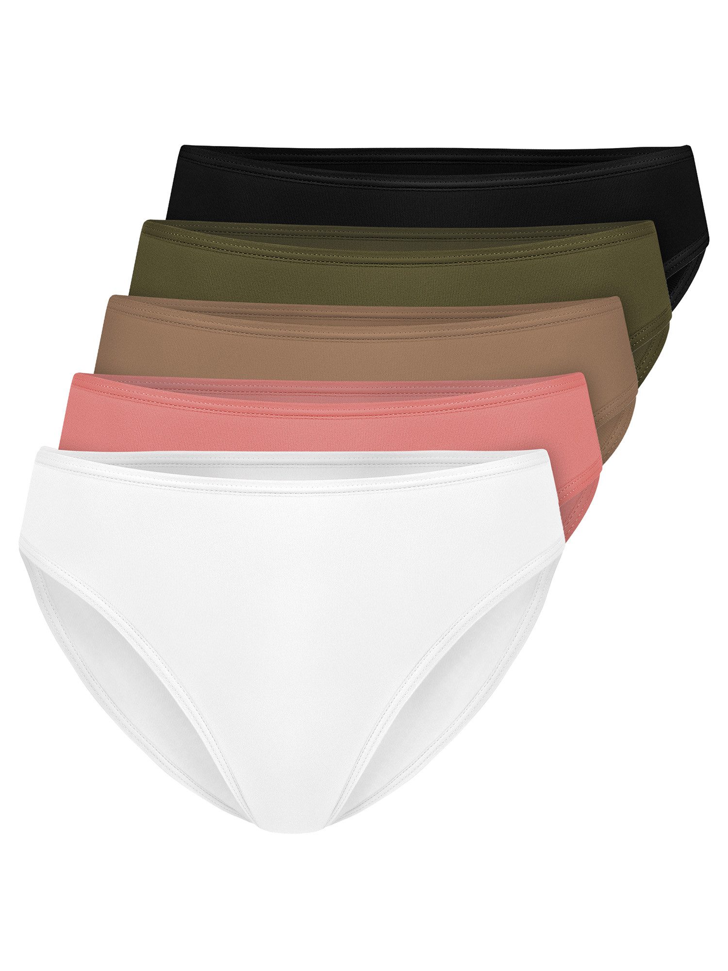 Nur Die Slip Mini (5-St) Unterhose, Basic