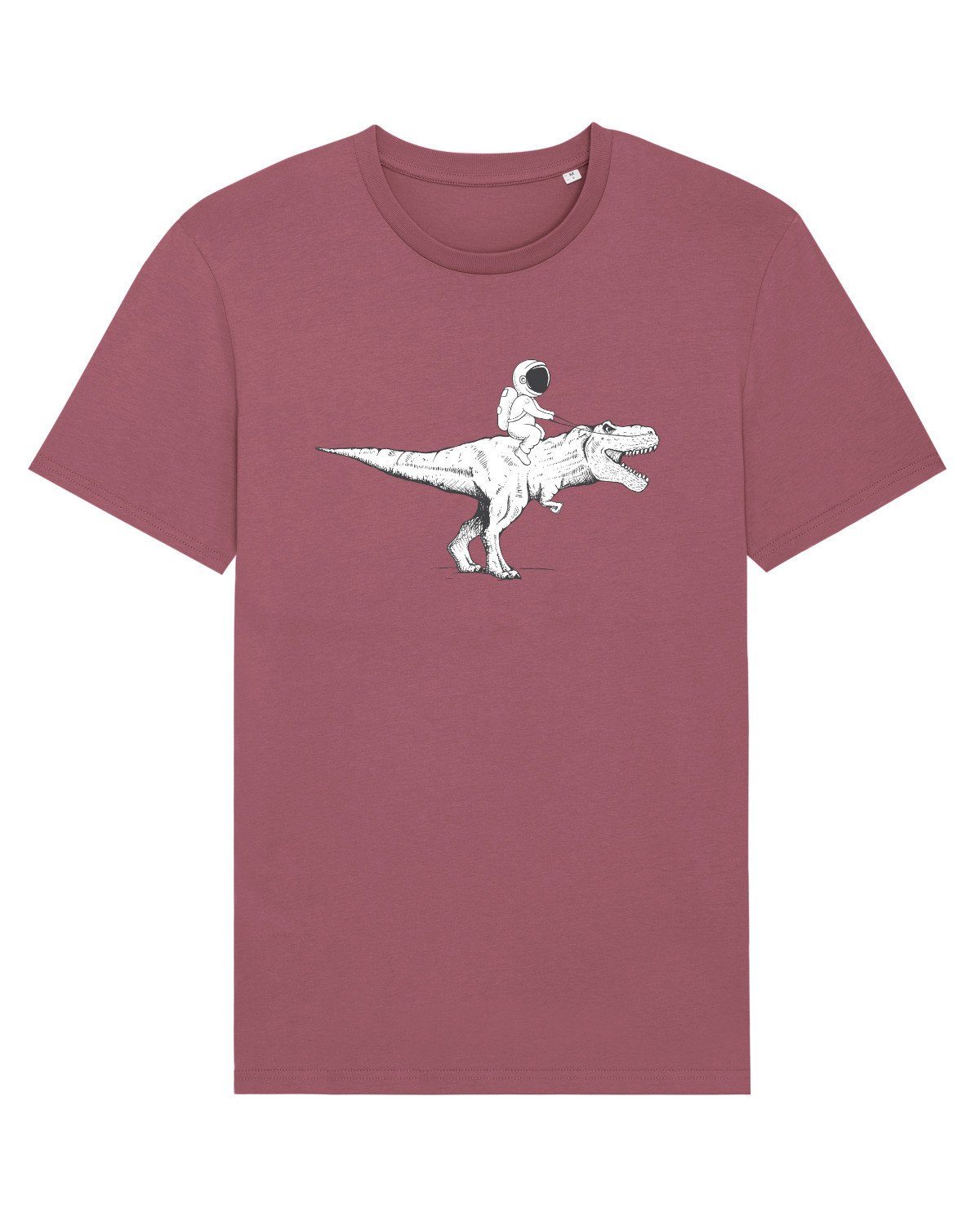 T-Rex Apparel on grün wat? glazed Astronaut (1-tlg) Print-Shirt