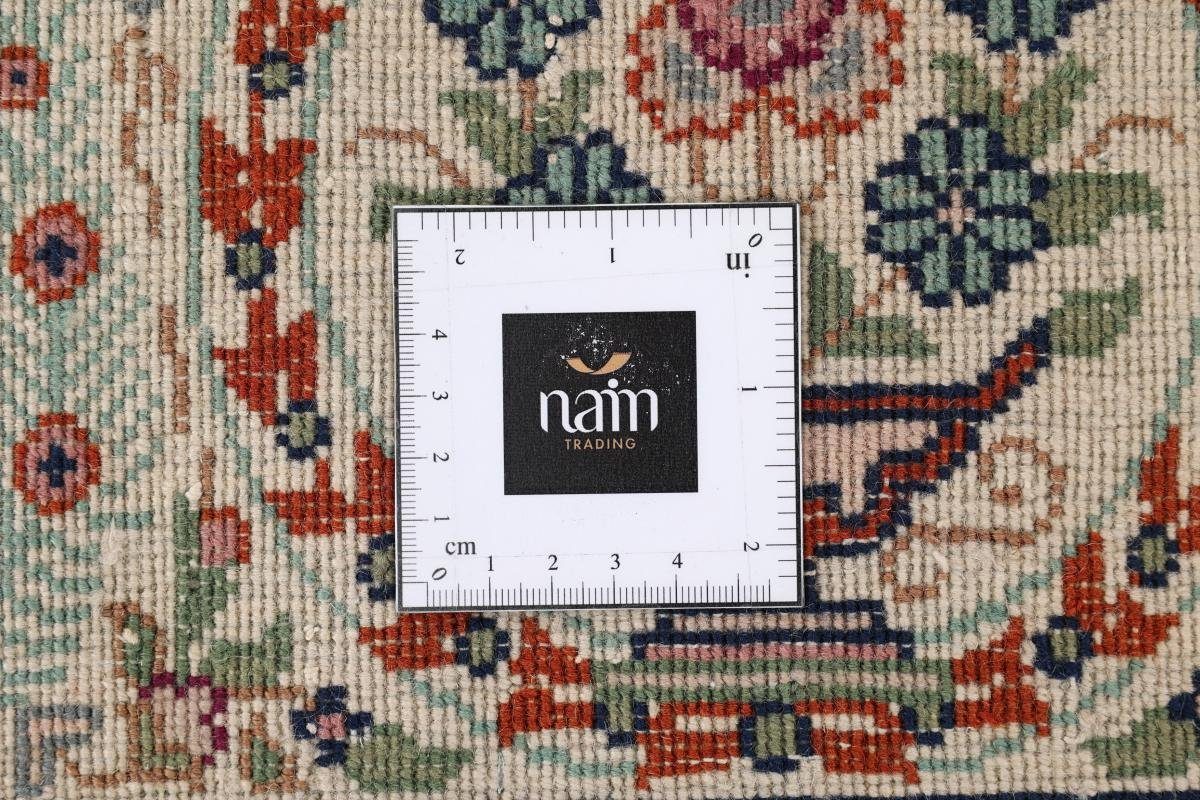 Nain Trading, Orientteppich, rechteckig, 15 mm Flower 299x381 Höhe: Handgeknüpfter Orientteppich Bidjar