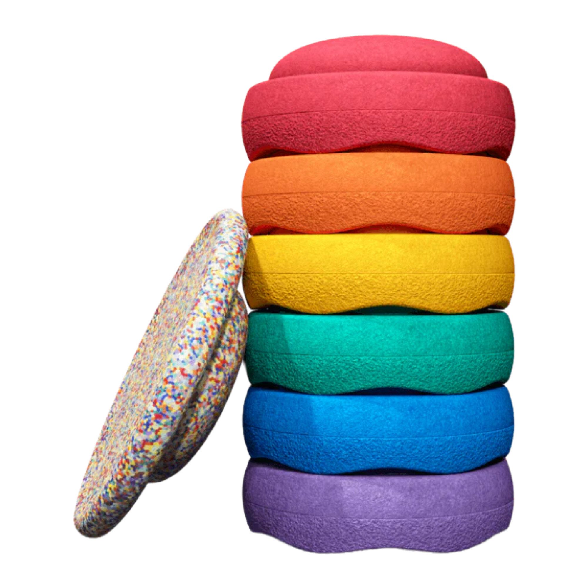 Stapelstein Kinderhocker Stapelstein® Rainbow Set