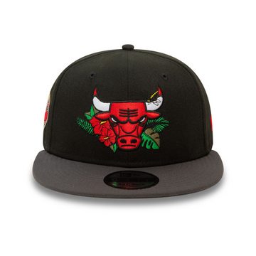 New Era Snapback Cap 9Fifty FLORAL Chicago Bulls