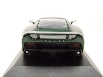 Maxichamps Modelltraktor Jaguar XJ 220 1991 grün metallic Modellauto 1:43 Maxichamps, Maßstab 1:43