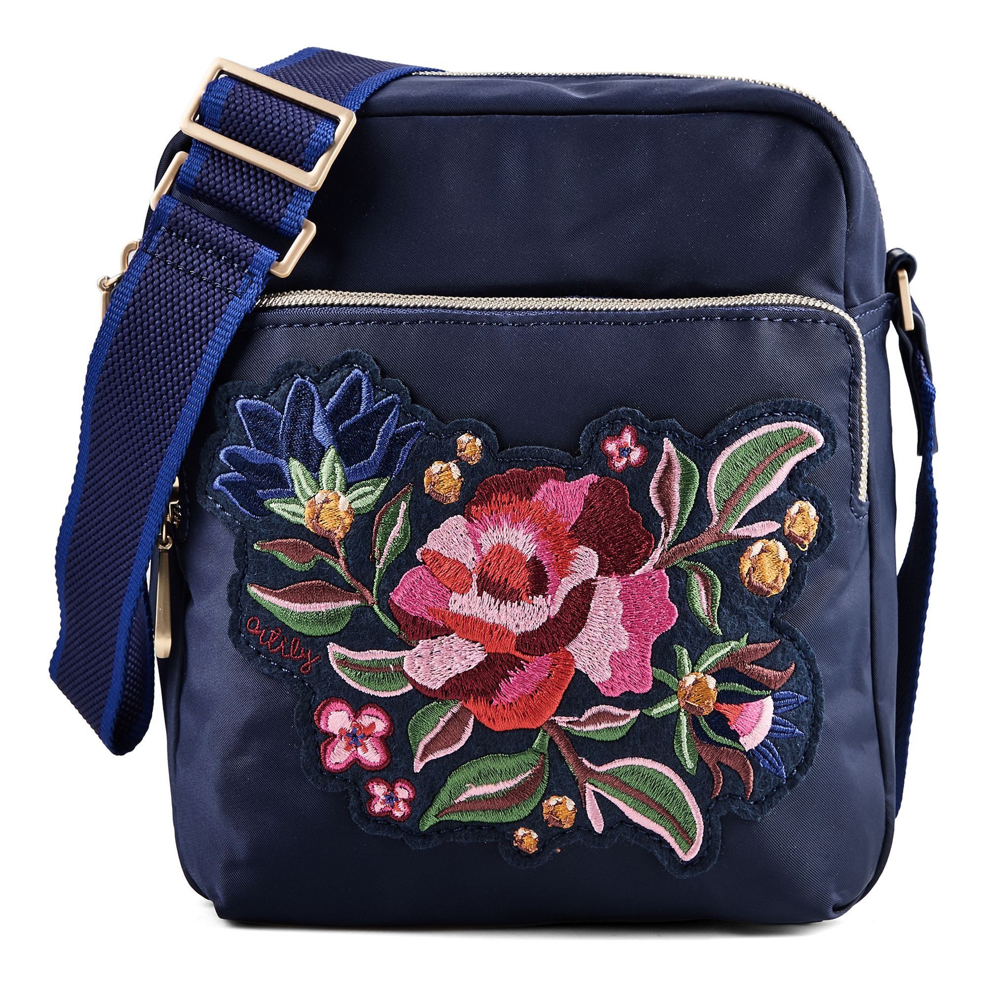 Oilily Schultertasche Belle Botanique, Polyester